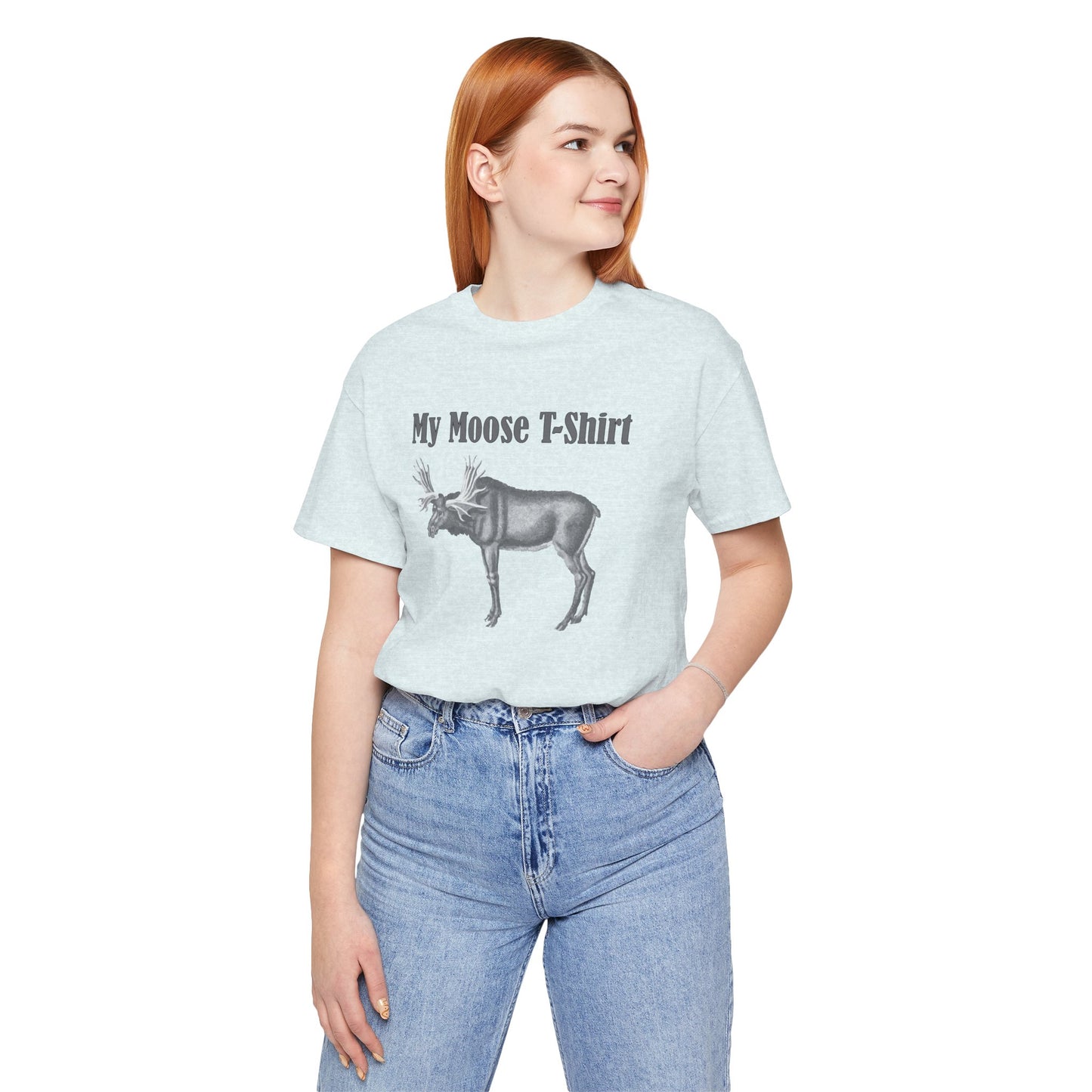 Unisex Cotton Tee Shirt with animals Print