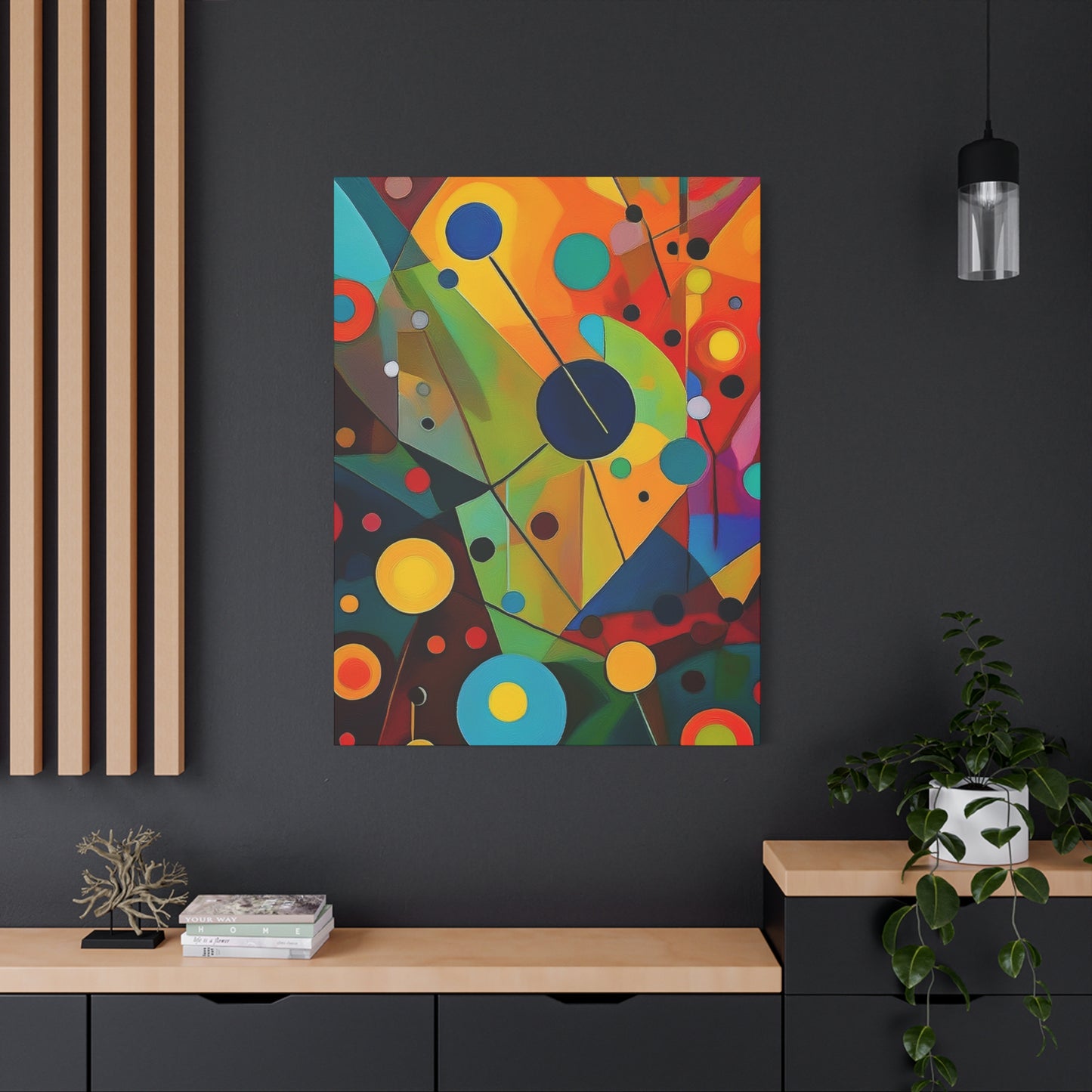 Abstract Oil Painting Print Canvas 20x24,20x30,24x30 24x32,24x36,30x40 32x48,36x48,40x60 Pine-Wood Inner Frame ABS-146
