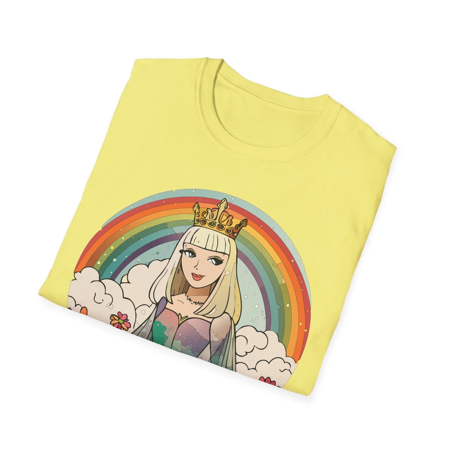 Womens Graphic T Shirt Art Design Tee Softstyle 100 Percent Ring Spun Cotton Comfort