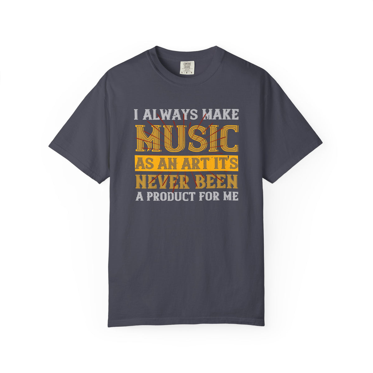 Rock Music Graphic Unisex Heavy Cotton Art Designed T-Shirt m4