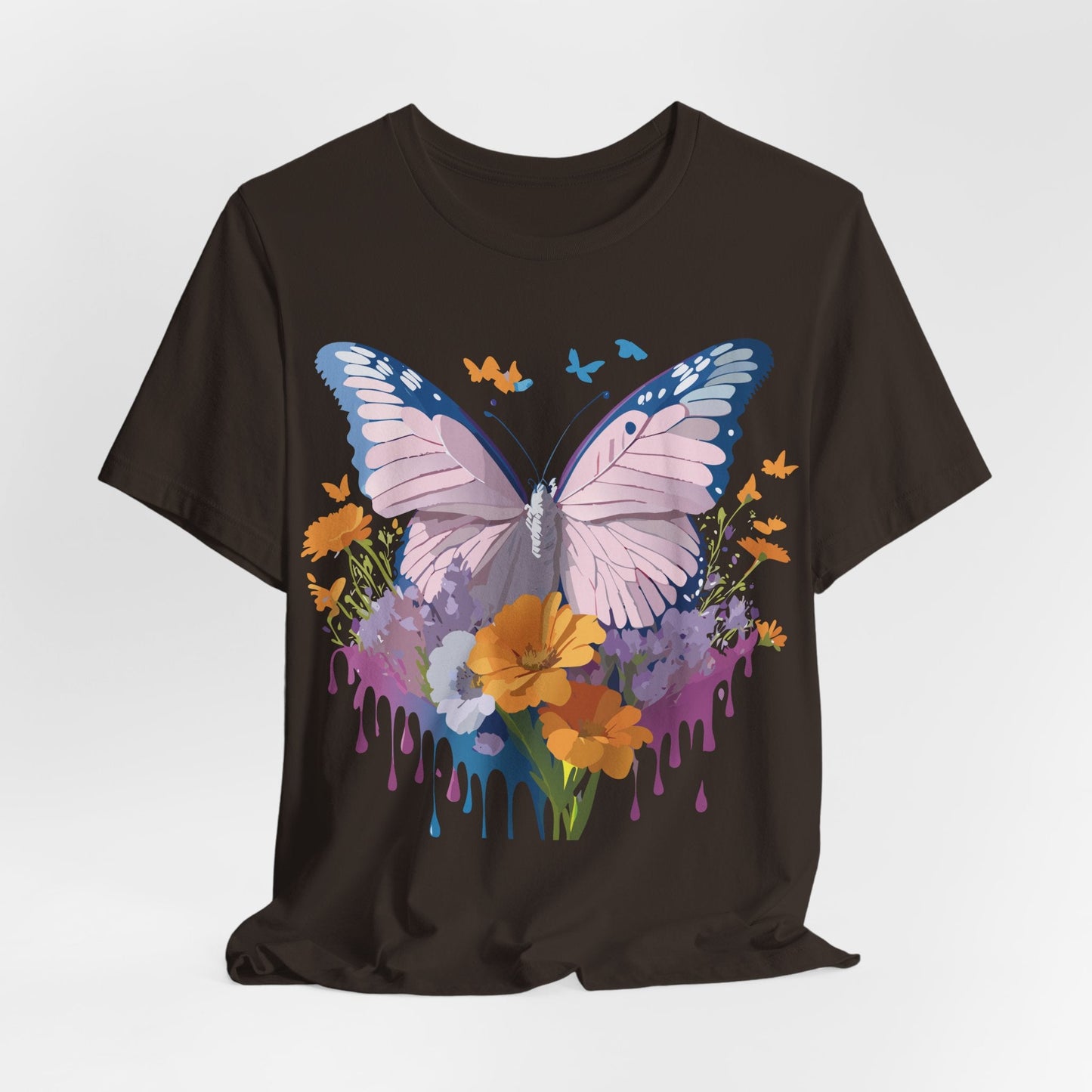 Butterfly Graphic Tee Unisex Jersey Short Sleeve Adelpha Art Design