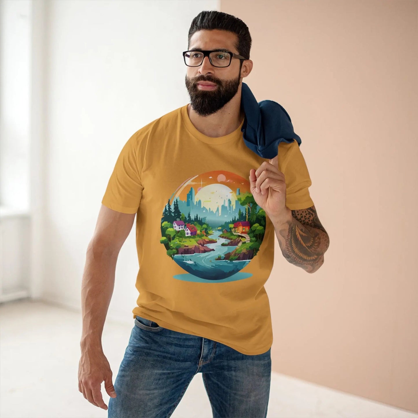 Fantasy Graphic Unisex 100 Cotton Staple Tee 21