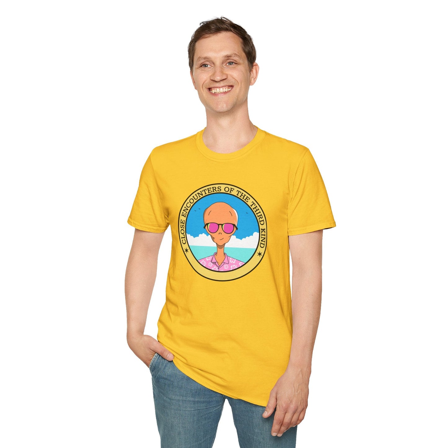 Funny T Shirts UFO Tees Funny Aliens Shirt  7