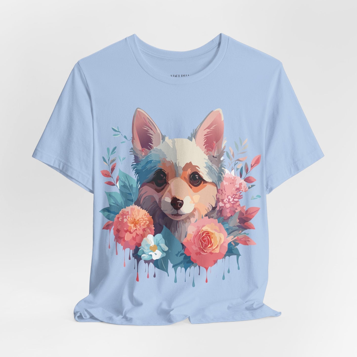 Dog Graphic Tee Unisex Short Sleeve Premium Vintage Inspired Artwork From Adelpha