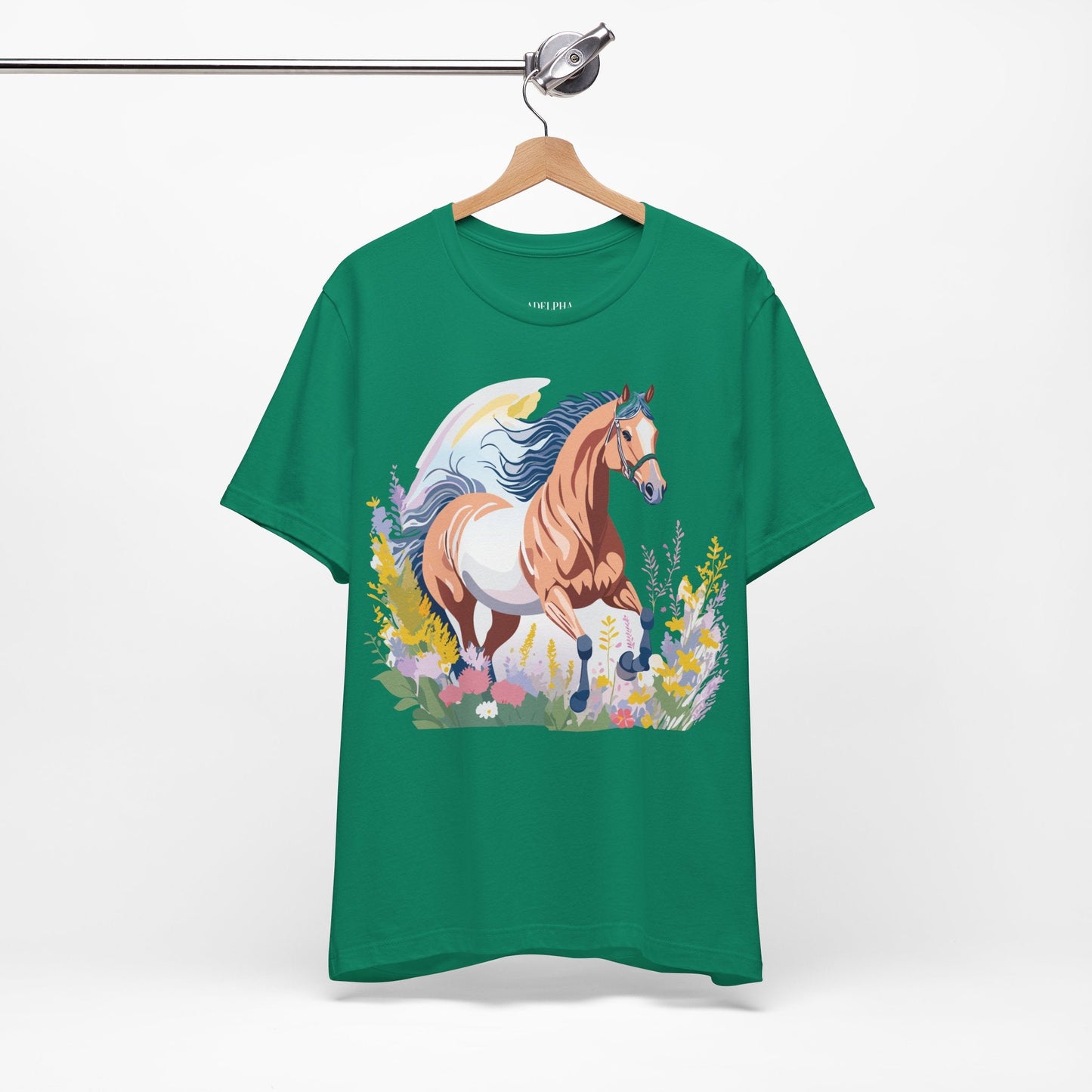 Horse Graphic Unisex 100 Cotton Vintage Animal Art T-Shirt 4