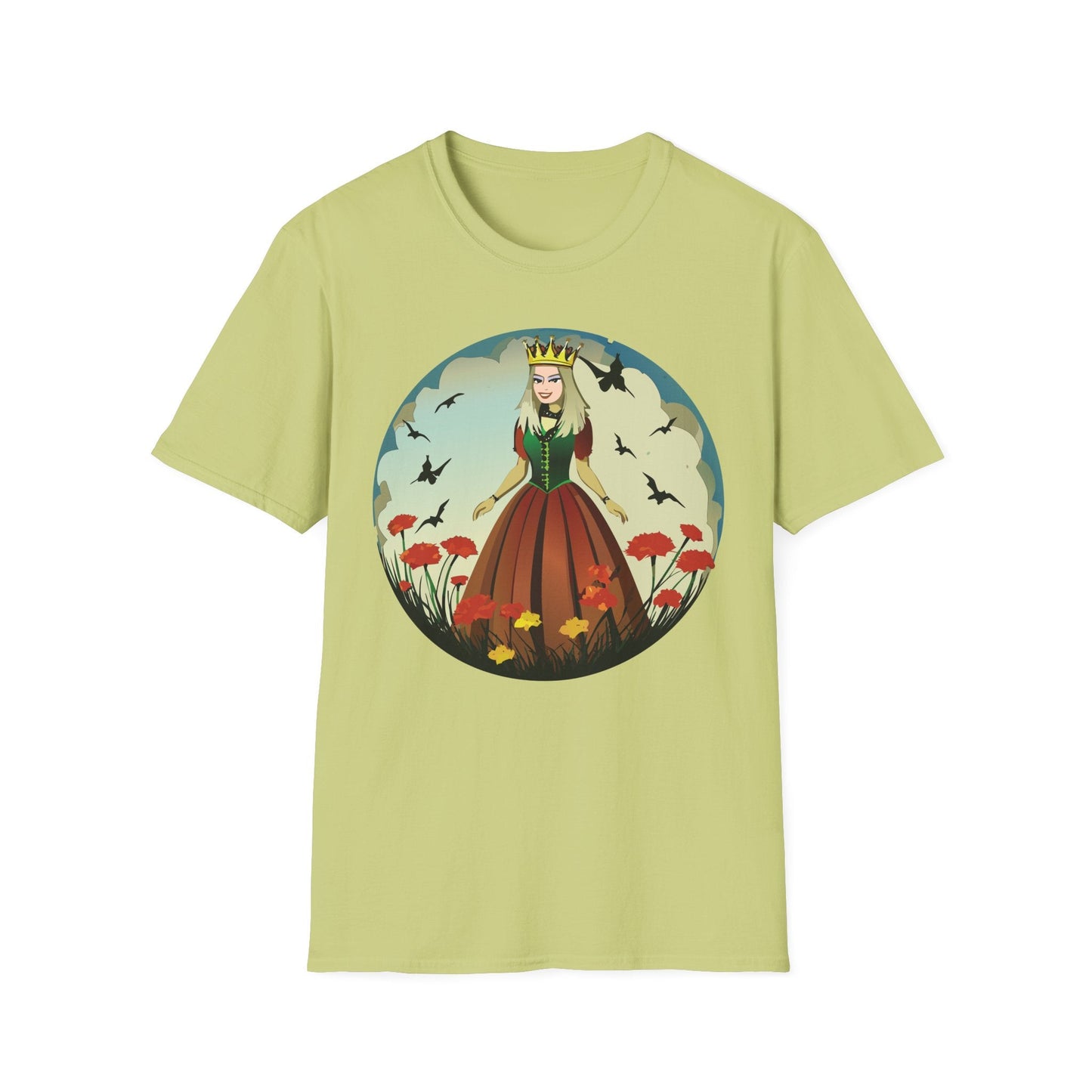 Womens Graphic T Shirts Art Design Tee Softstyle 64000 Unisex Short Sleeve Comfort