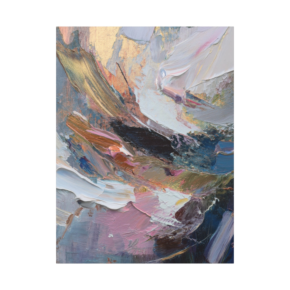 Abstract Oil Painting Print Canvas 20x24,20x30,24x30 24x32,24x36,30x40 32x48,36x48,40x60 Pine-Wood Inner Frame ABS-86