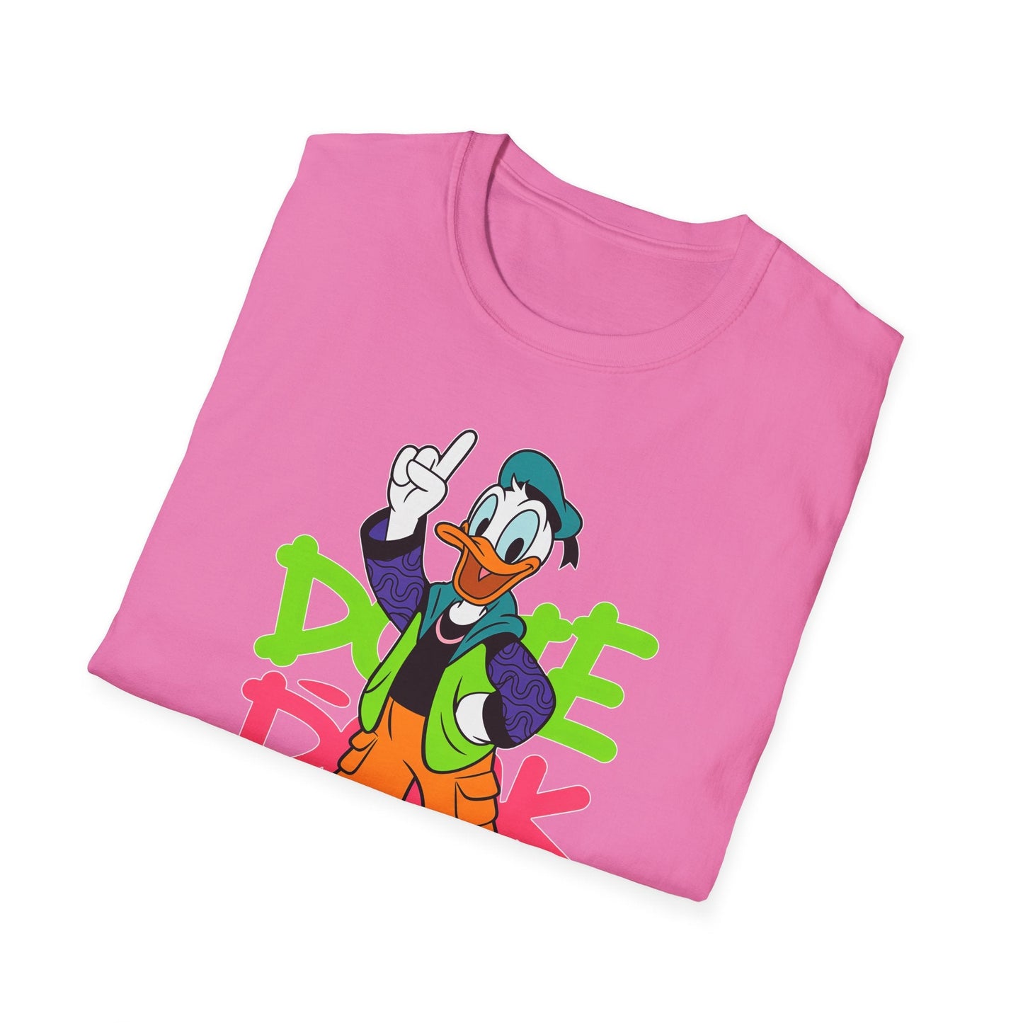 Unisex Cartoon T Shirt Animation Graphic Tee Funny Animals Softstyle 100 Percent Ring Spun Cotton
