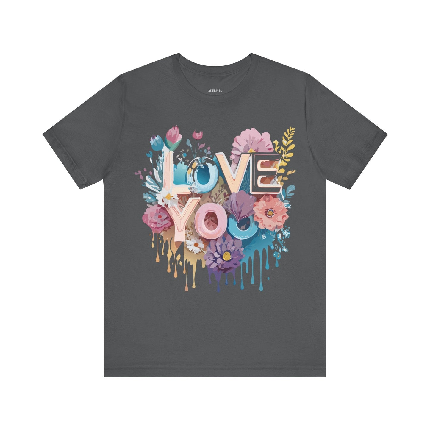 Valentine Graphic T Shirt Unisex Jersey Short Sleeve Adelpha Art Design Tee Vintage Inspired