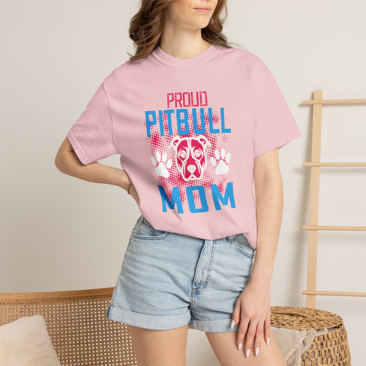 Mom T-shirt Mother Day Mama Tee Unisex Comfort Colors Garment-Dyed Cotton h91