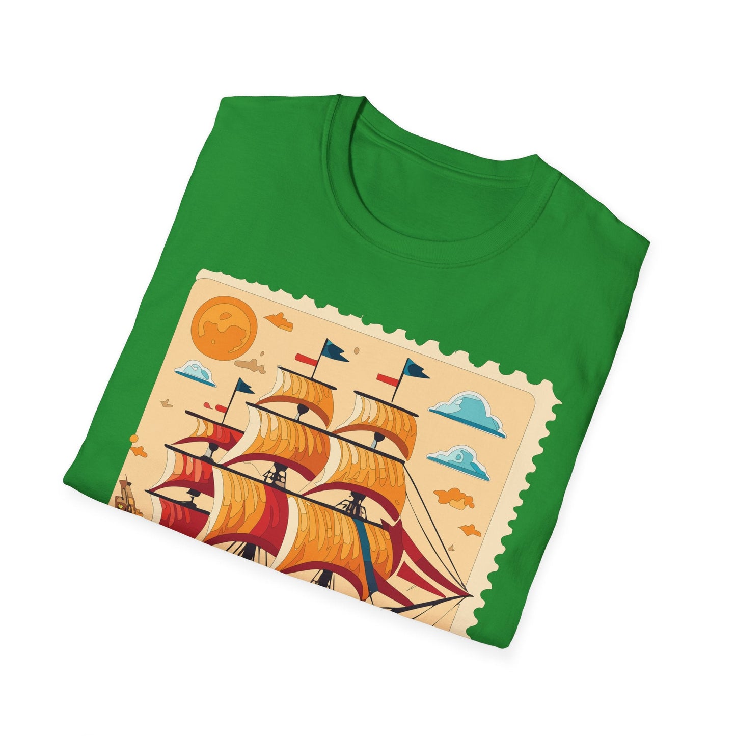 Ship T Shirts Frigate T Shirts Vessel Tee Shirt Unisex Gildan Softstyle 64000 Comfort Fit