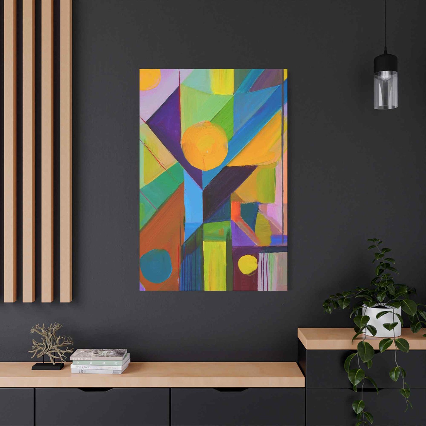 Abstract Painting Print Canvas 20x24,20x30,24x30, 24x32,24x36,30x40, 32x48,36x48,40x60 Pine-Wood Inner Frame ABS-8