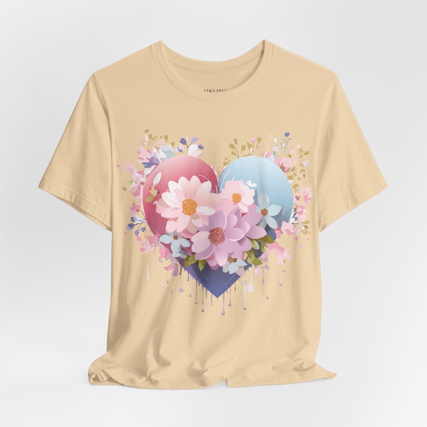 Adelpha Vintage Inspired Graphic Tee Unisex Jersey Short Sleeve Art Design Shirt