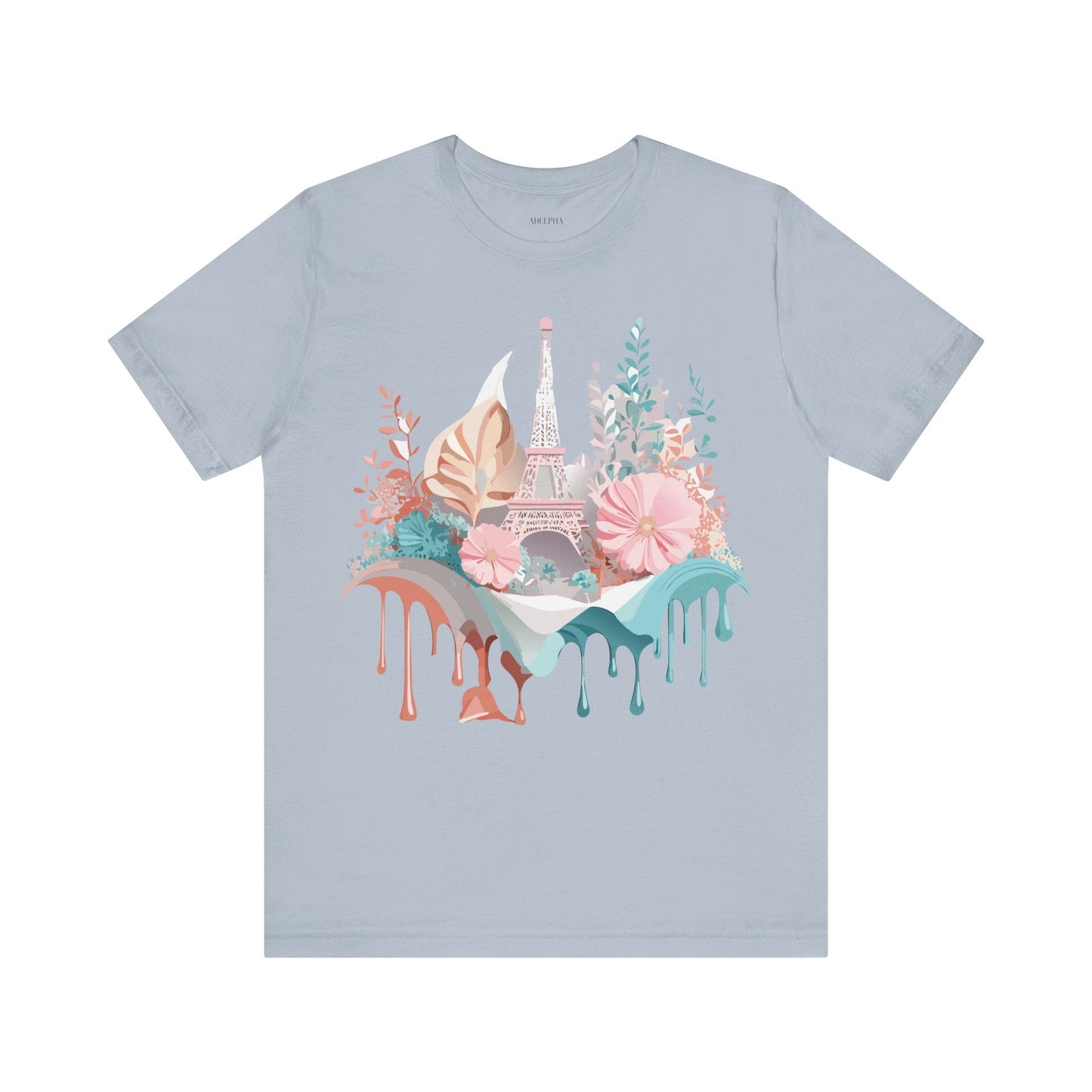 Adelpha Paris Graphic Tee Unisex Short Sleeve Shirt Vintage Art Design Premium Artwork