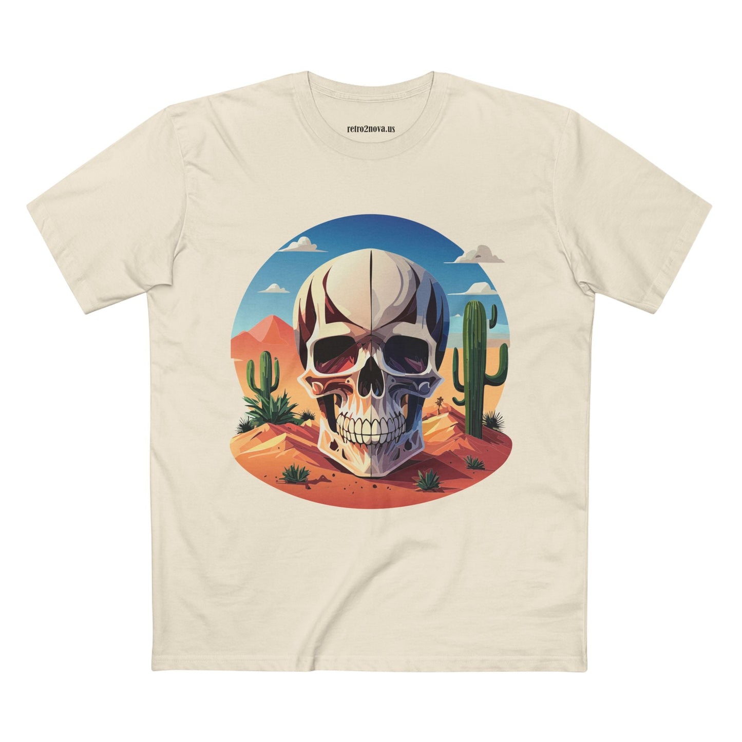 Skull Shirt Unisex Skeleton Tee Premium Cotton With Original Art By Retro2Nova Official