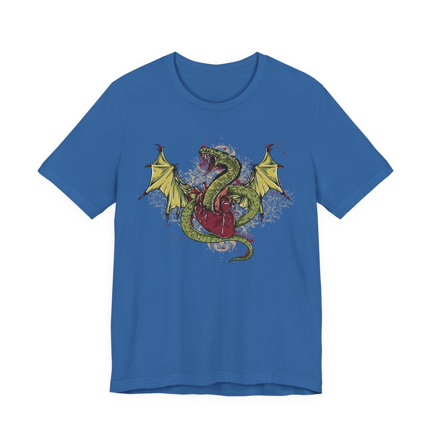 Dragon Illustration Graphic Unisex Cotton T-Shirt r29