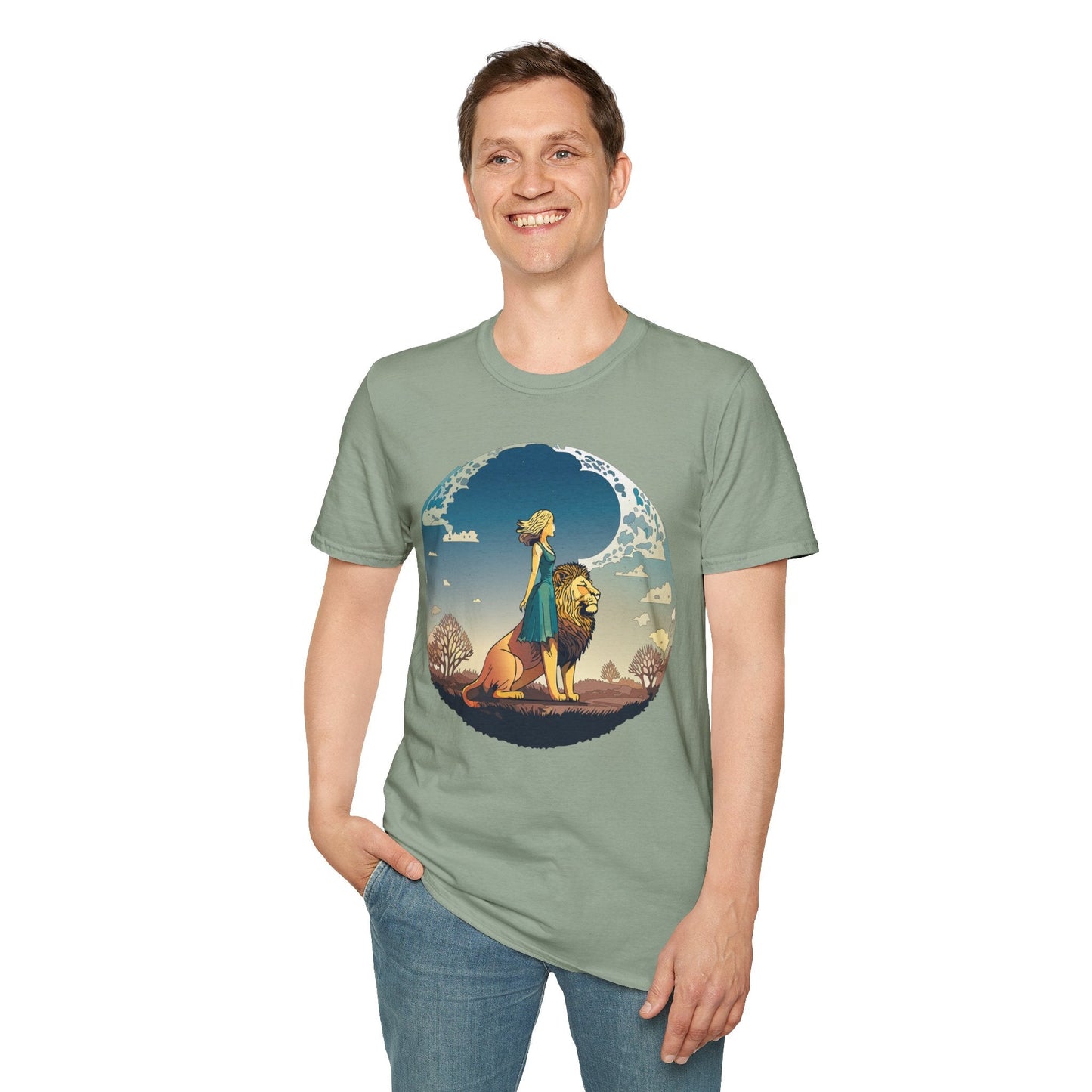 Womens Graphic T Shirt Art Design Tee Softstyle 64000 100 Percent Cotton Unisex Comfort