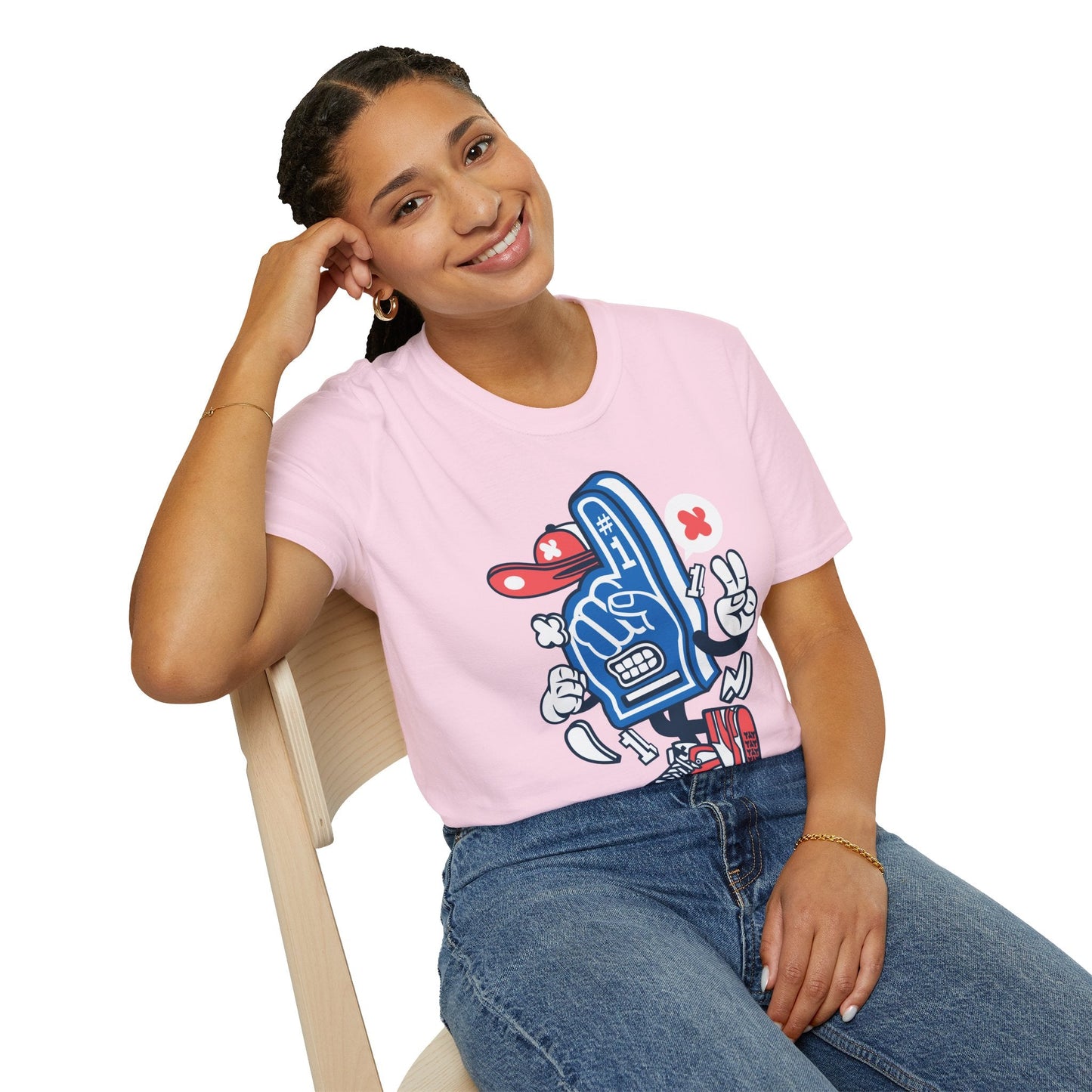 Cartoon T Shirt Animation Tee Unisex Funny Tee Gildan Softstyle 64000 100 Percent Ring Spun Cotton