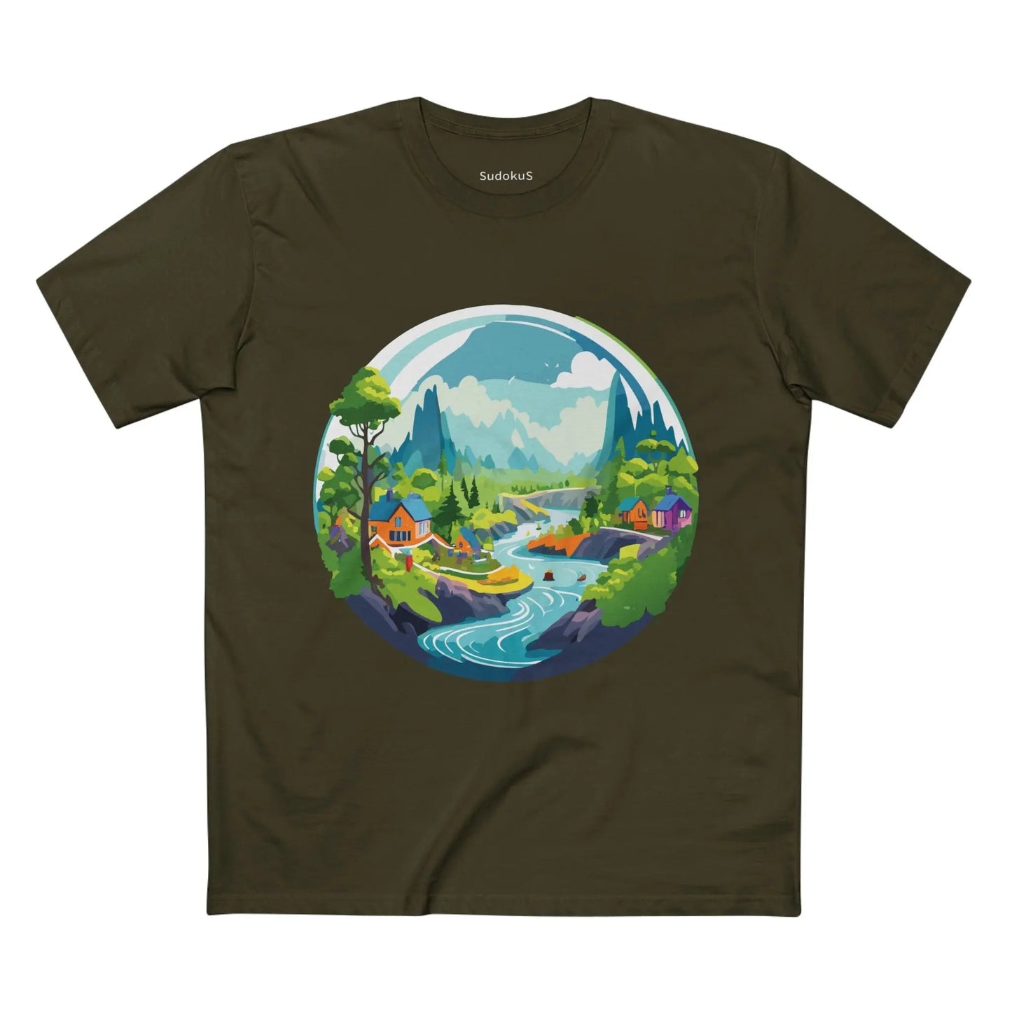Fantasy Graphic Unisex 100 Cotton Staple Tee 14