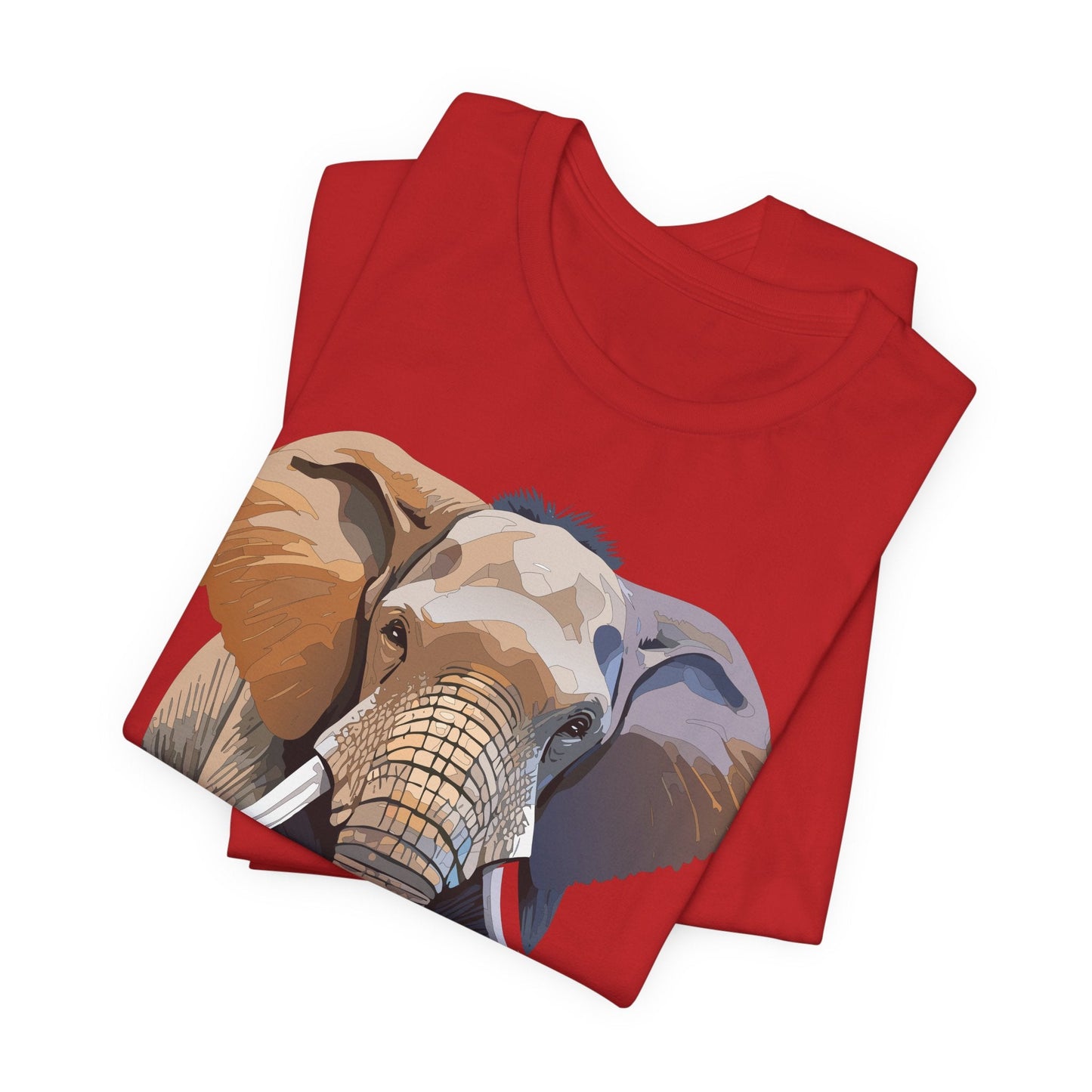 Unisex Animal Art Design Tee Shirt With Wildlife Animals Short Sleeve Everyday Comfort
