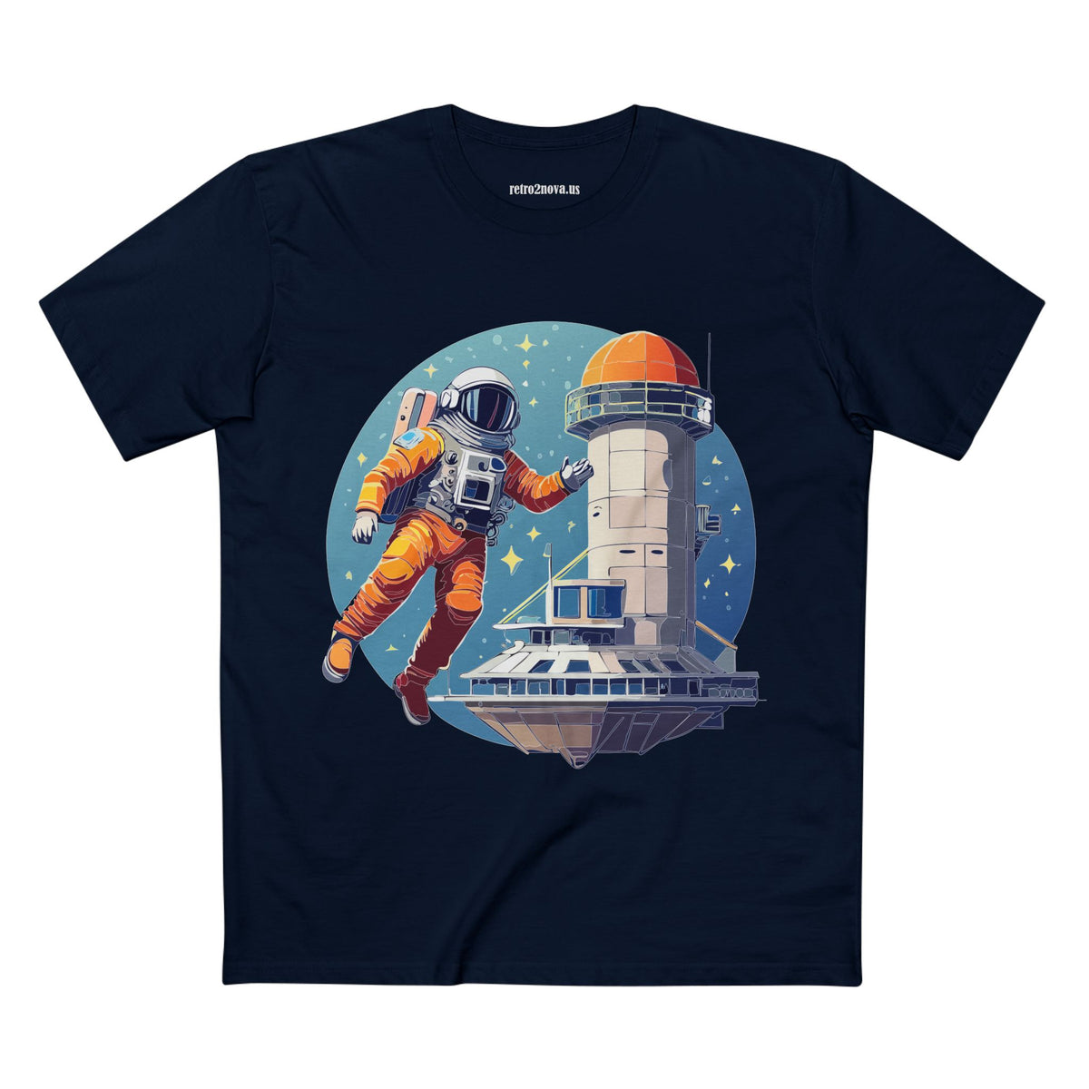 Cosmos Astronaut Graphic Tee Staple Unisex 100 Cotton Tee Shirt - CS-11