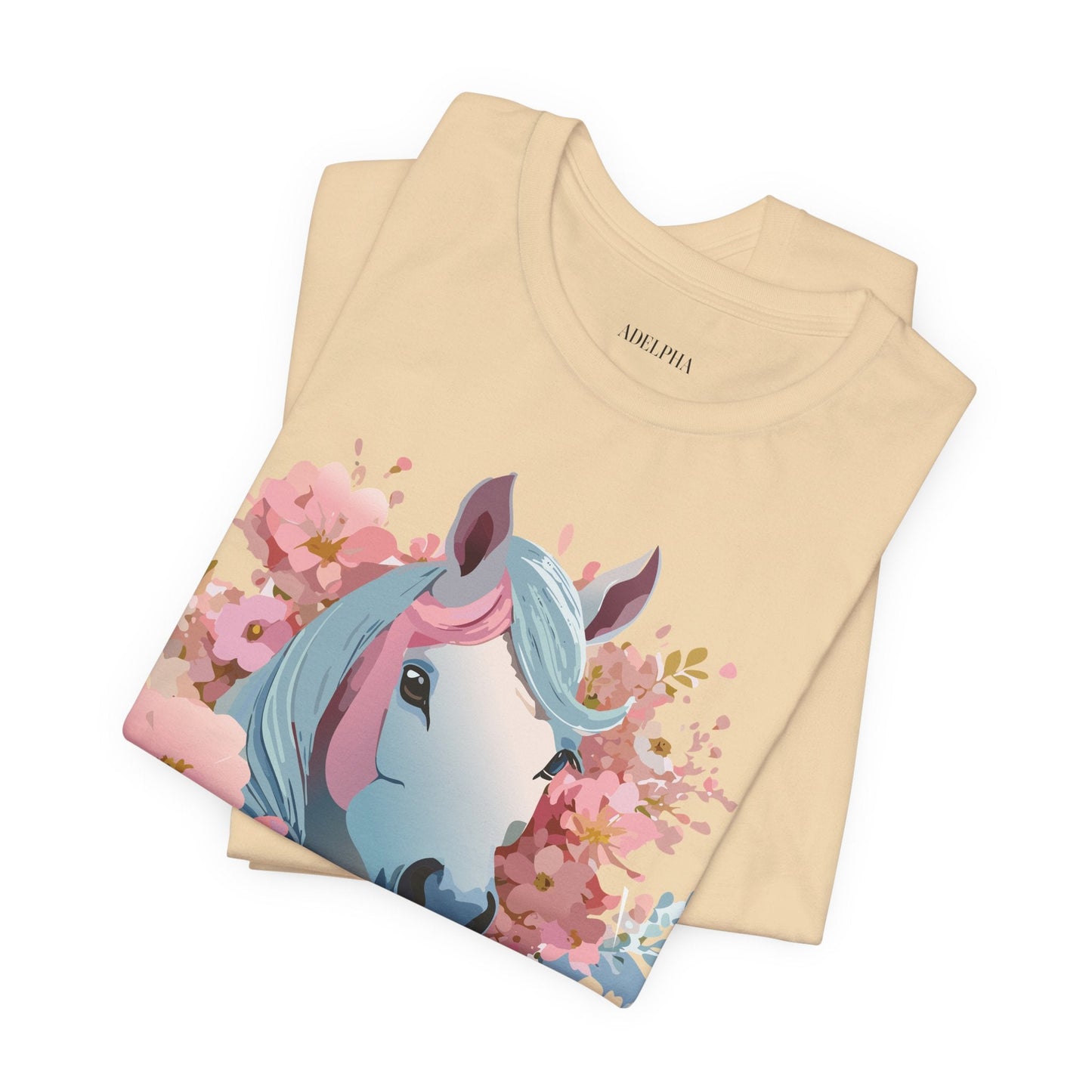 Horse Graphic Unisex 100 Cotton Vintage Animal Art T-Shirt 15