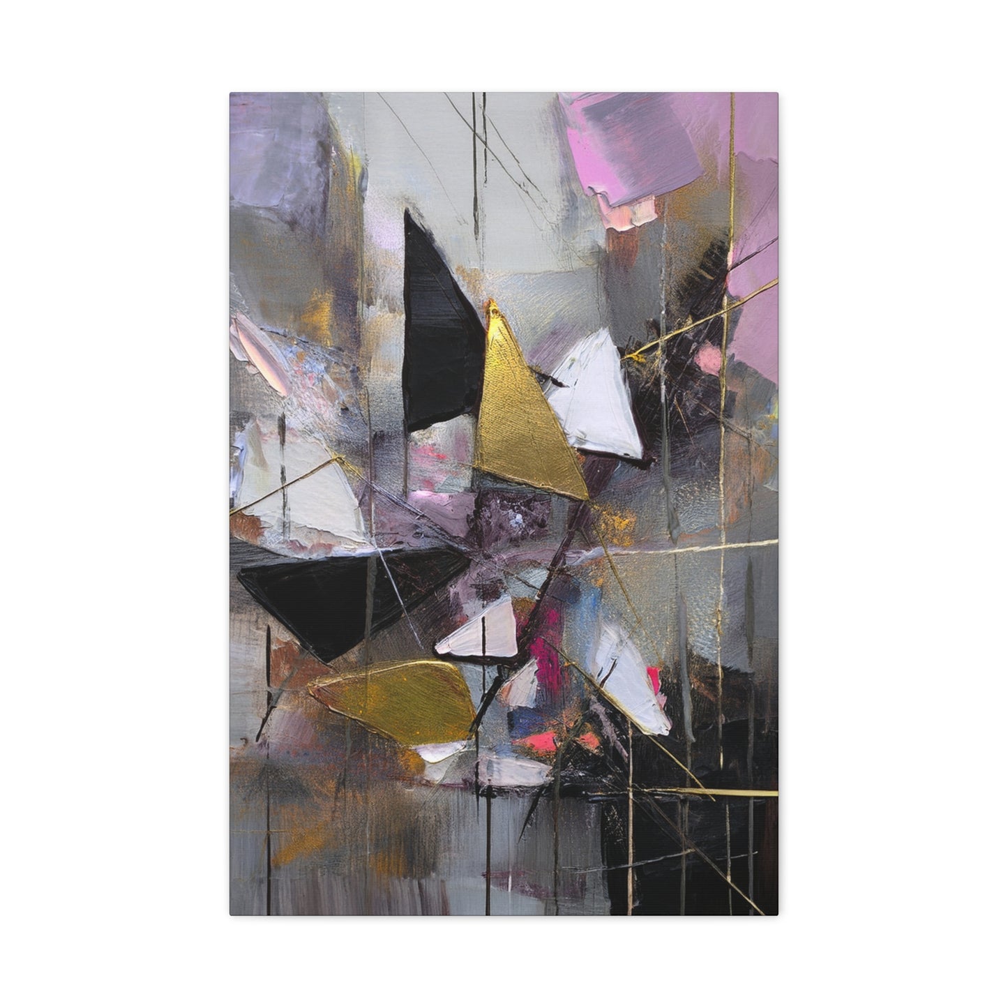 Abstract Oil Painting Print Canvas 20x24,20x30,24x30 24x32,24x36,30x40 32x48,36x48,40x60 Pine-Wood Inner Frame ABS-217