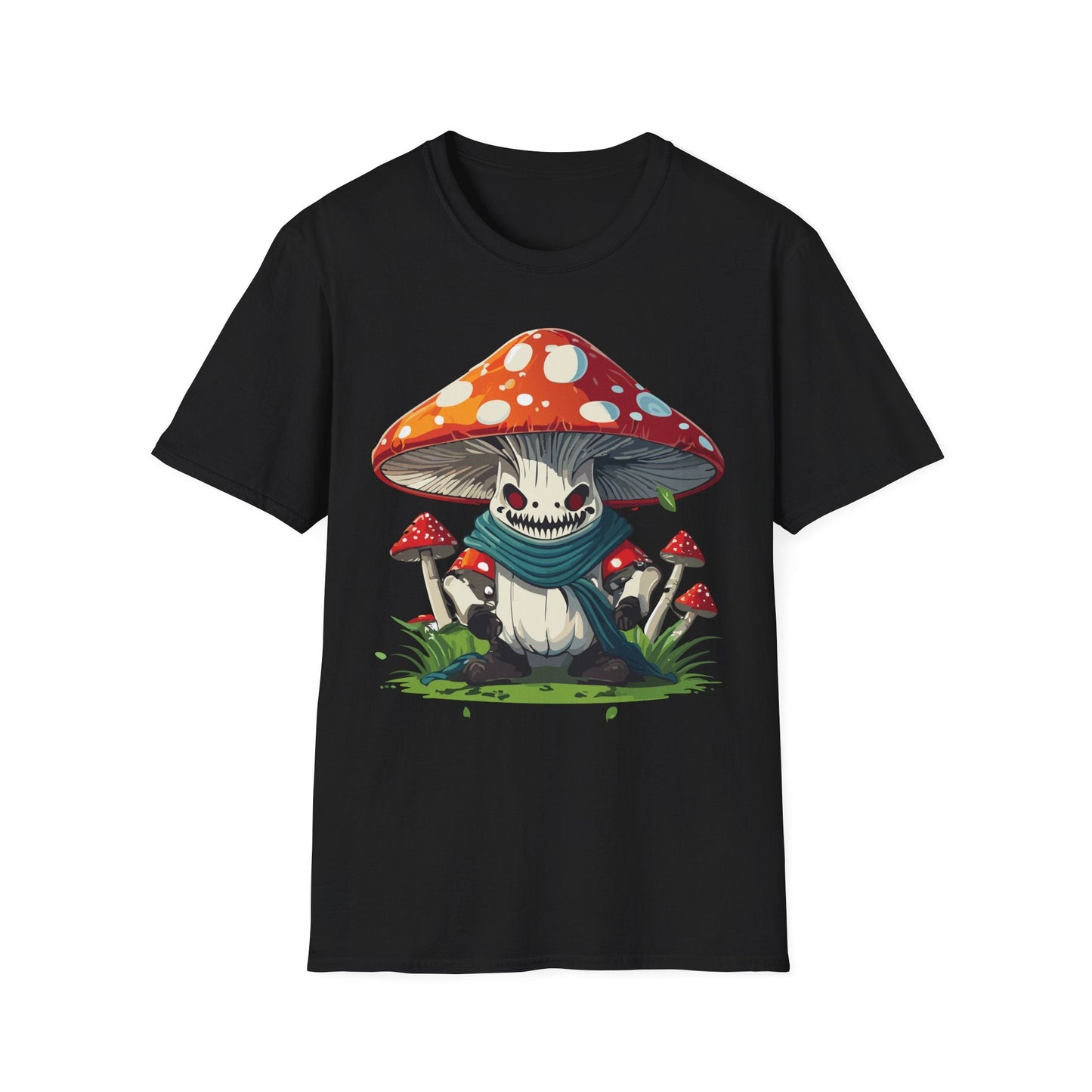 Unisex Mashroom T Shirt Funny Fungus Inspired Design Gildan Softstyle 64000 Tee Shirt
