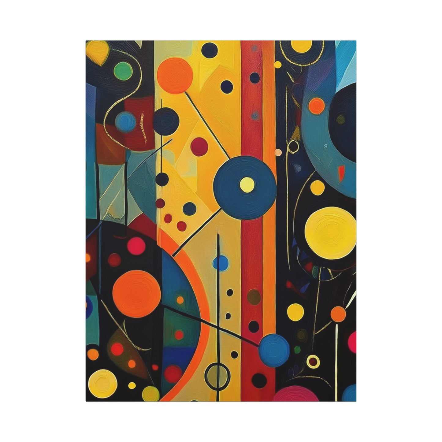 Abstract Oil Painting Print Canvas 20x24,20x30,24x30 24x32,24x36,30x40 32x48,36x48,40x60 Pine-Wood Inner Frame ABS-147