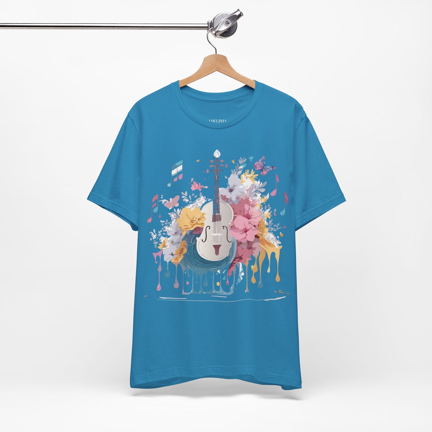 Adelpha Graphic T Shirt Unisex Short Sleeve Jersey Tee With Vintage Inspired Artwork