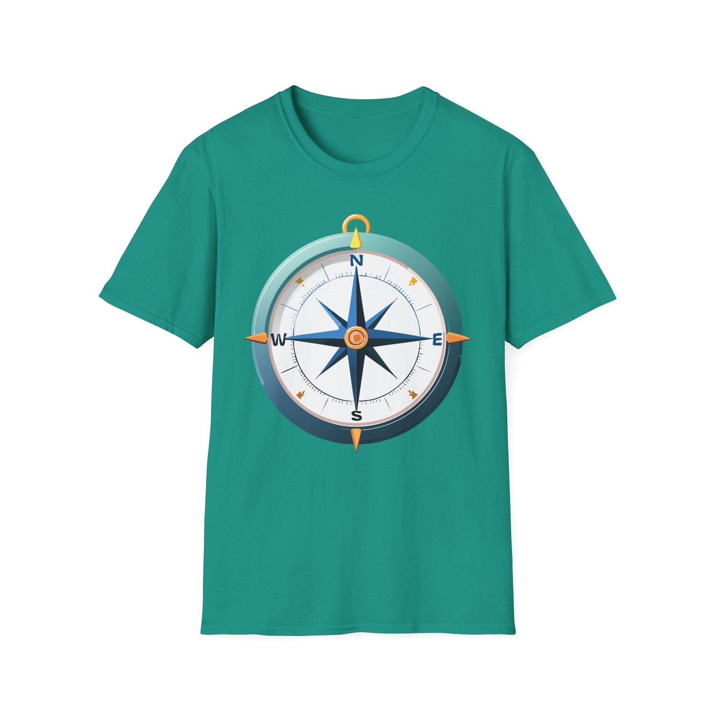 Compass Navigator Graphic Tee Unisex 100 Cotton 7