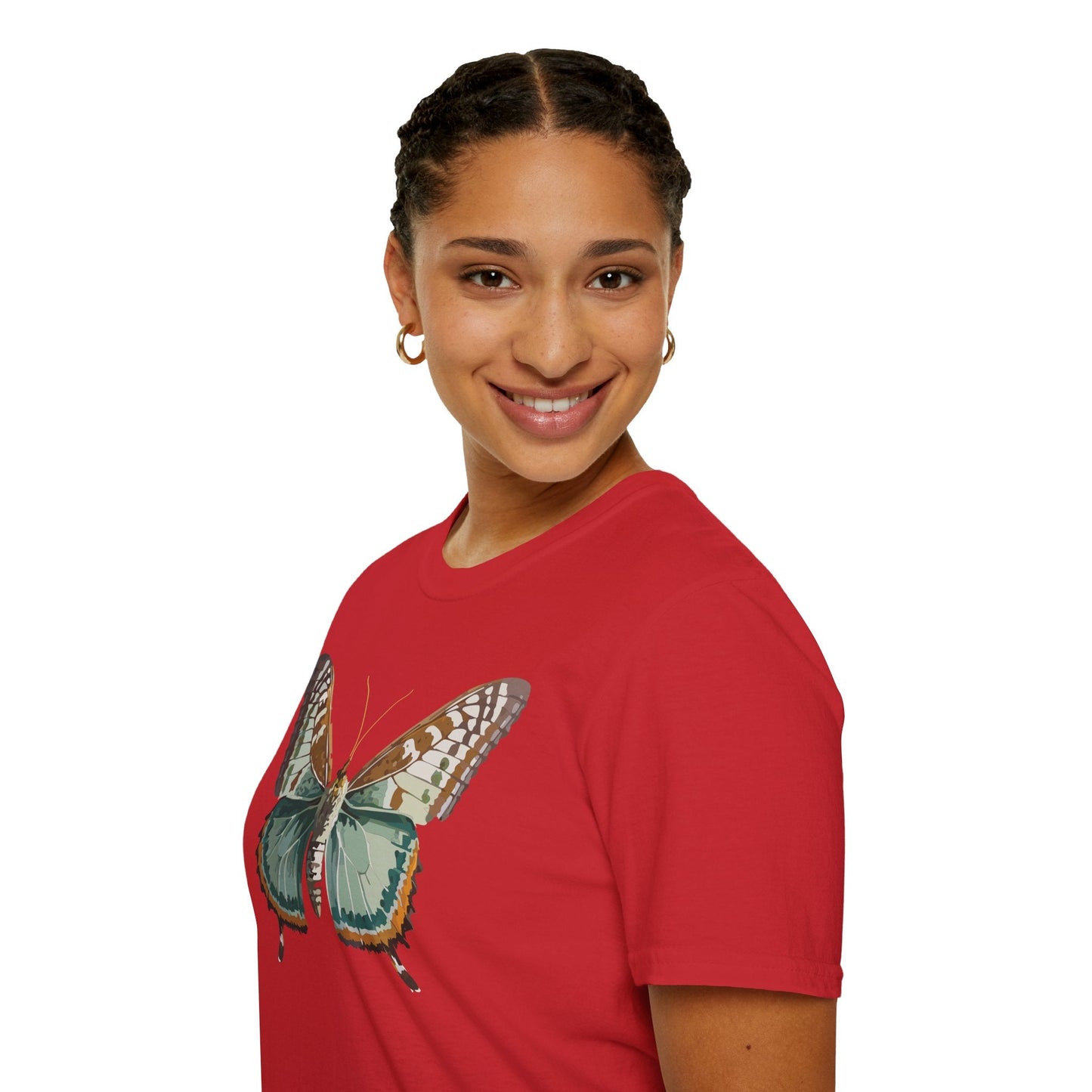 Butterfly Monarch Shirt Unisex Gildan Softstyle 64000 T Shirt 100 Percent Cotton