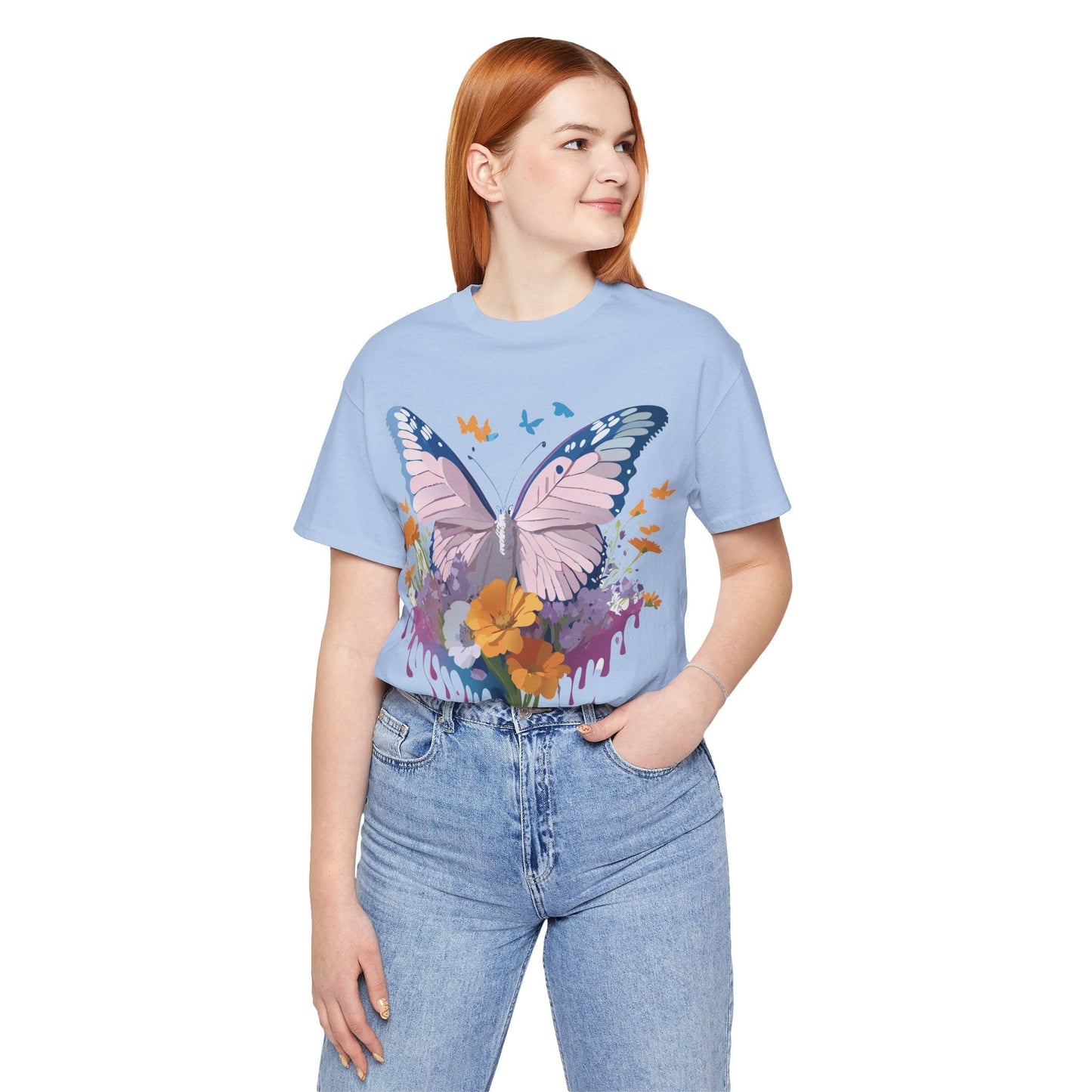 Adelpha Butterfly Graphic Tee Unisex Vintage Inspired Art Design Short Sleeve