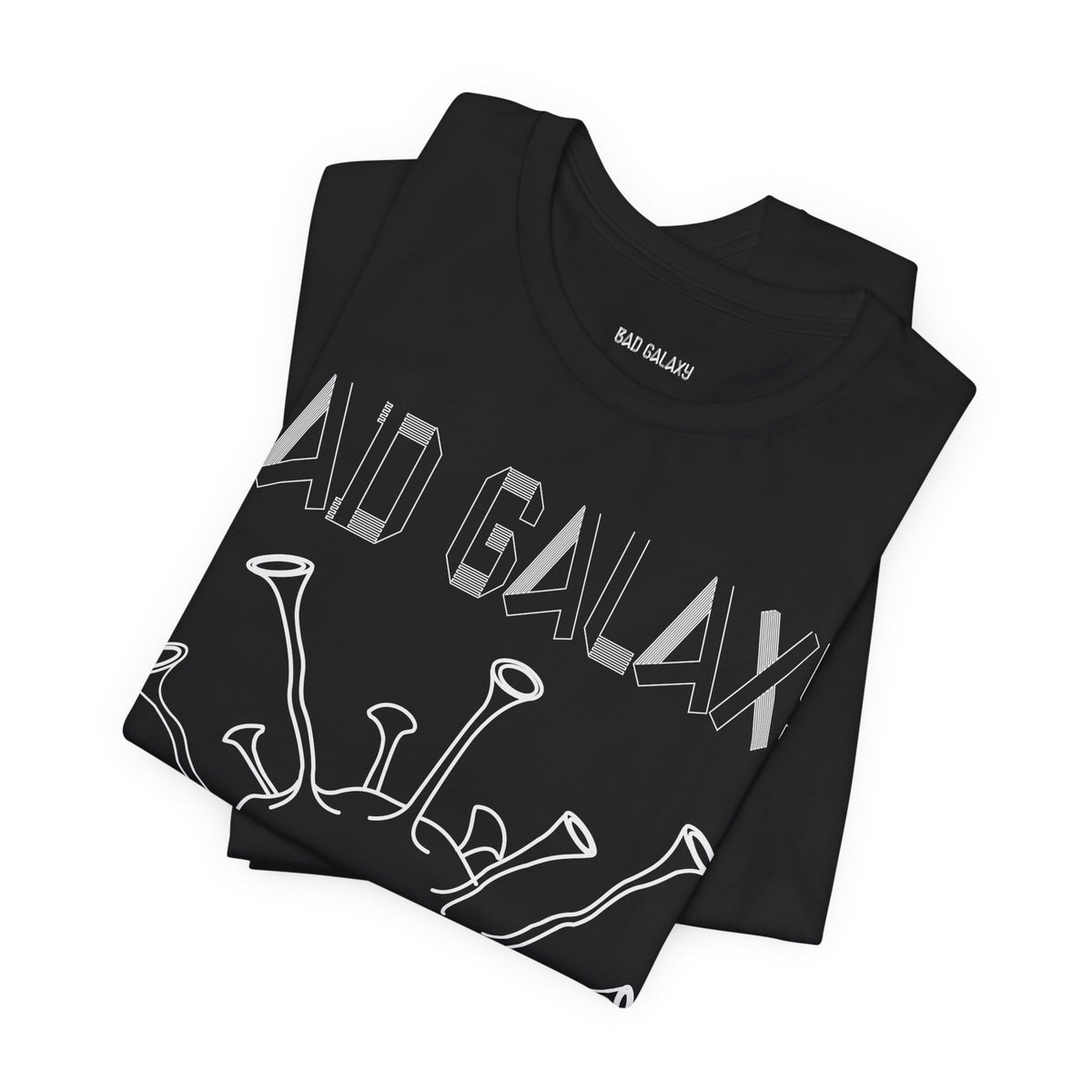 Alien Graphic Unisex Cotton Bella+Canvas Tee with Art Design b53