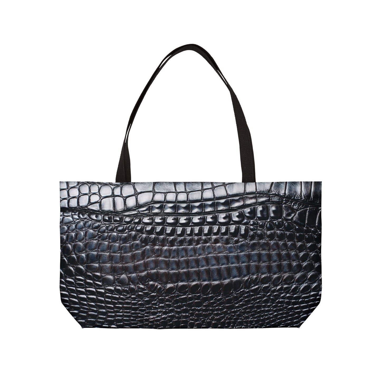 Leather Print Big Bag High-Quality 100% Spun Poly 24x13 Canvas Art Bag L-9