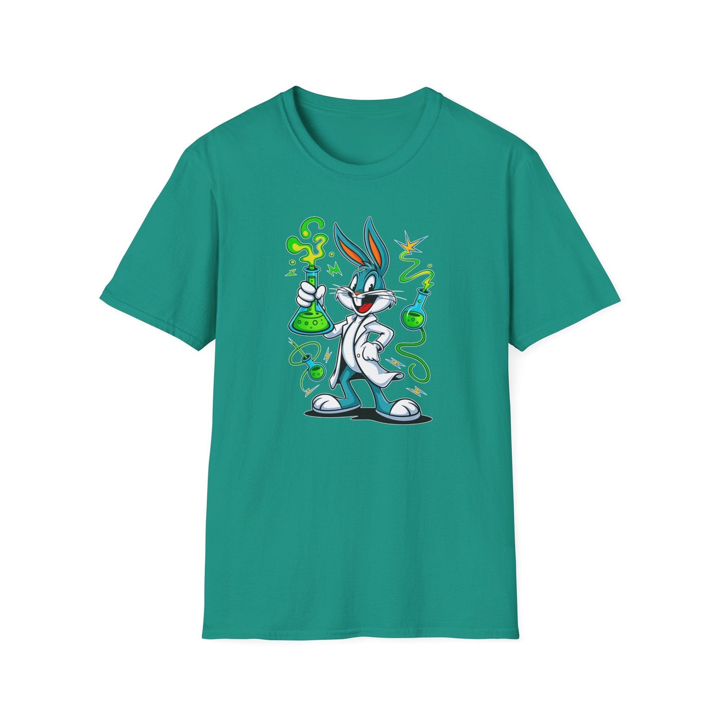 Bugs Bunny T Shirt Cartoon Design Unisex Softstyle 64000 Tee Graphic Shirt Art Design