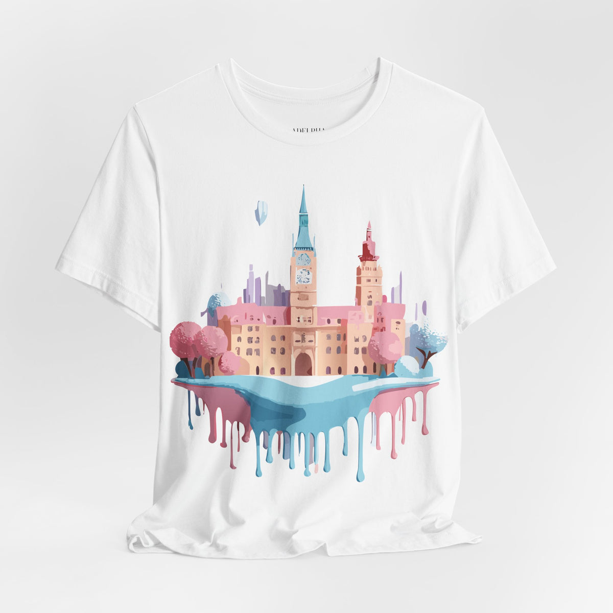 Unisex Cotton Bella+Canvas Tee with Prague