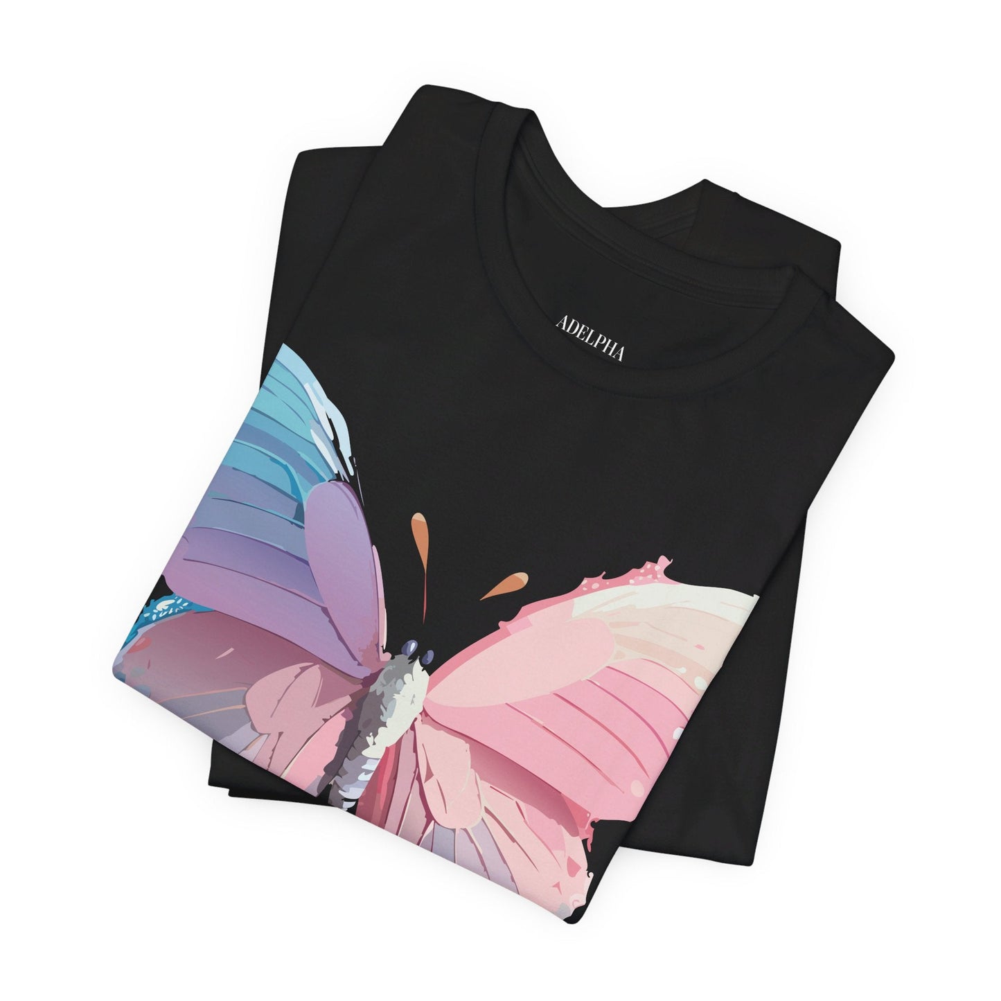 Adelpha Butterfly Graphic Tee Unisex Short Sleeve Art Design Shirt