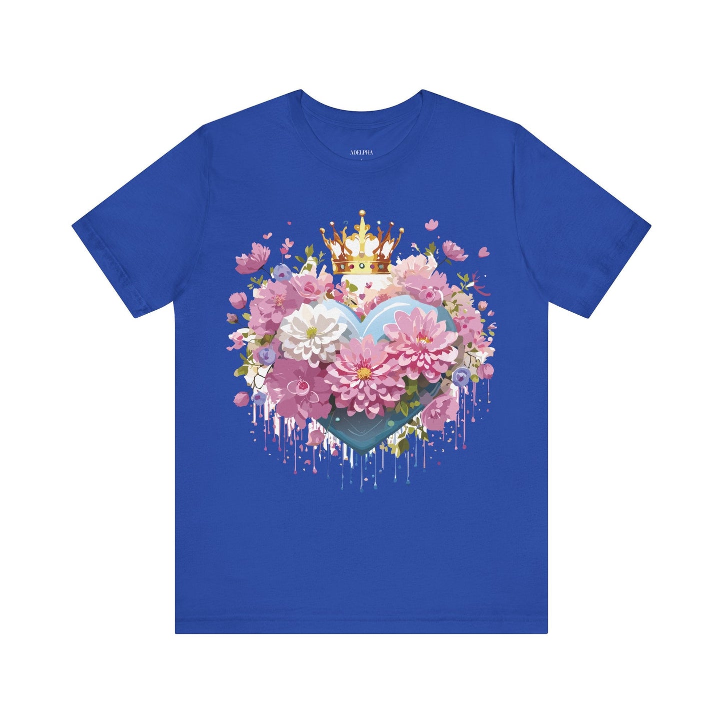 Valentine Graphic T Shirt Unisex Adelpha Vintage Inspired Artwork Tee Premium Short Sleeve
