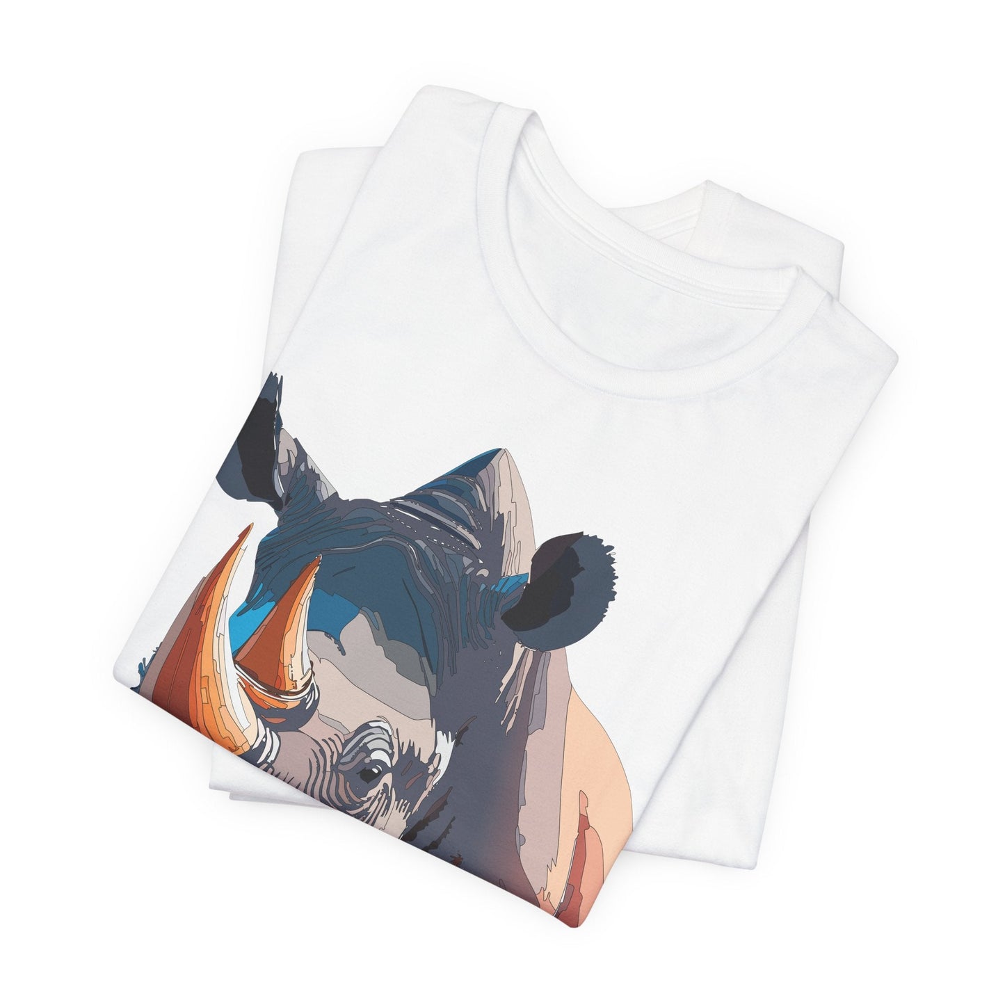 Unisex Animal Shirt Tee With Art Design Wild Animals Gildan Softstyle 64000 Graphic Tee