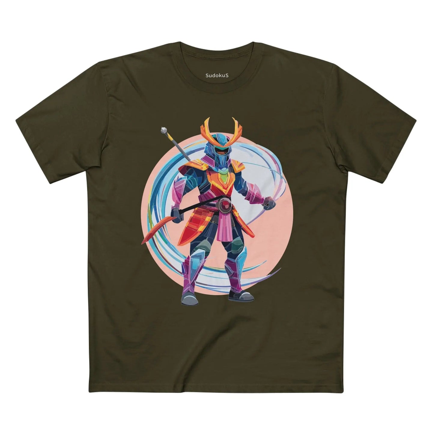 Samurai Graphic Unisex 100 Cotton Staple Tee 21