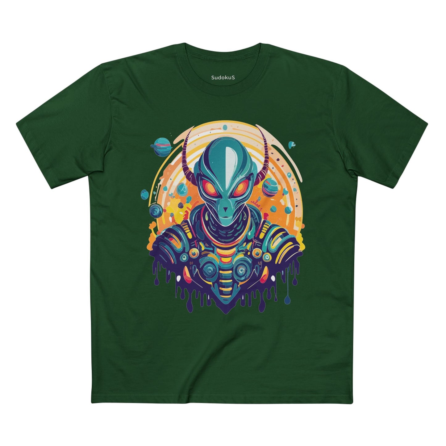 Aliens Graphic Unisex 100 Cotton Staple Tee 27