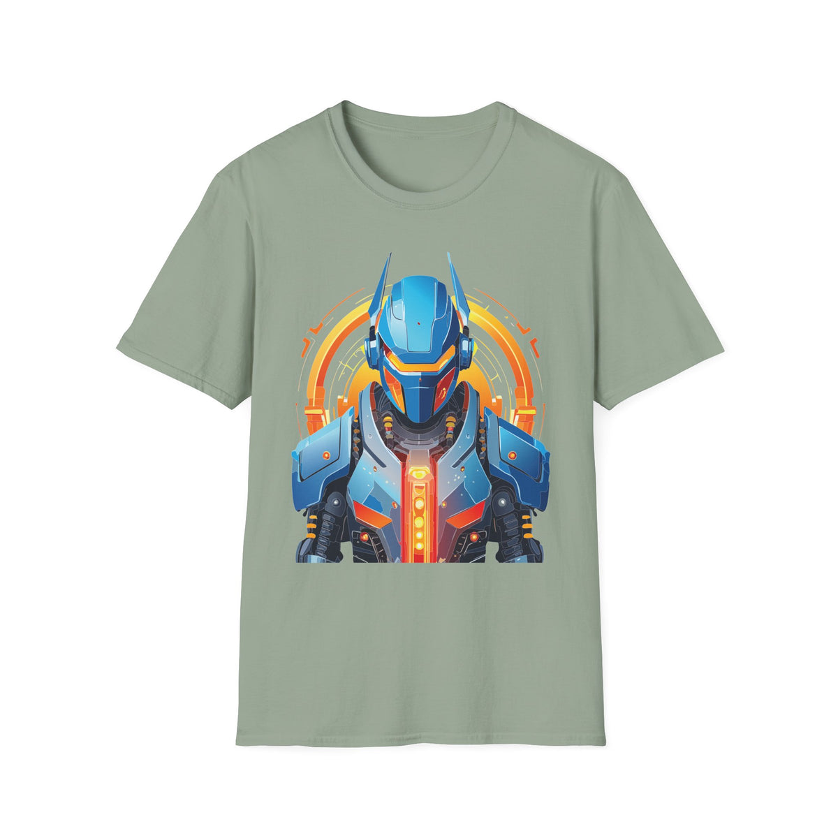 Cyborg Robot Terminator Graphic Tee Gildan Unisex 100 Cotton Tee Shirt a24