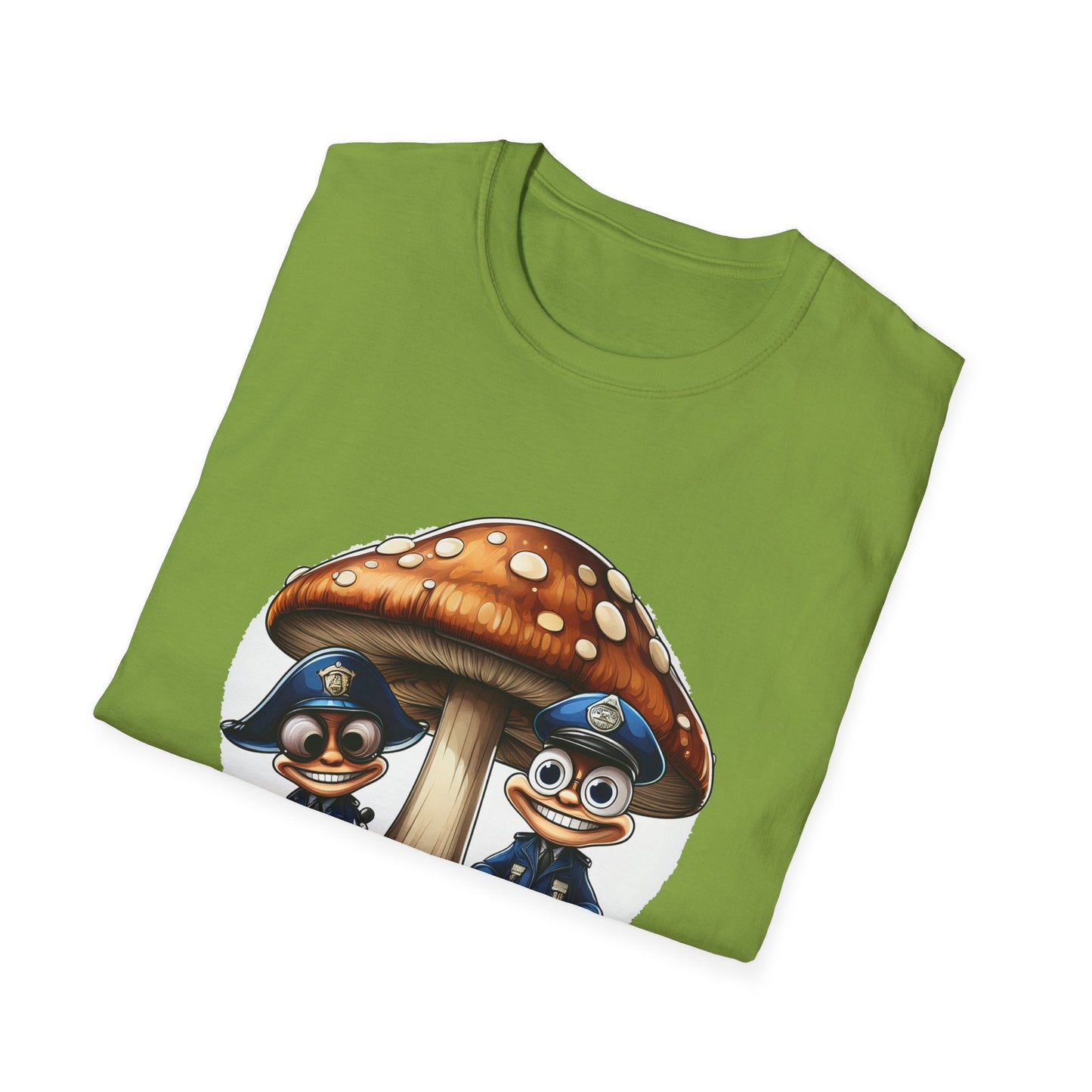 Mashroom Tee Shirt Unisex Funny Mashroom Design Shirt With Fungus Gildan Softstyle 64000
