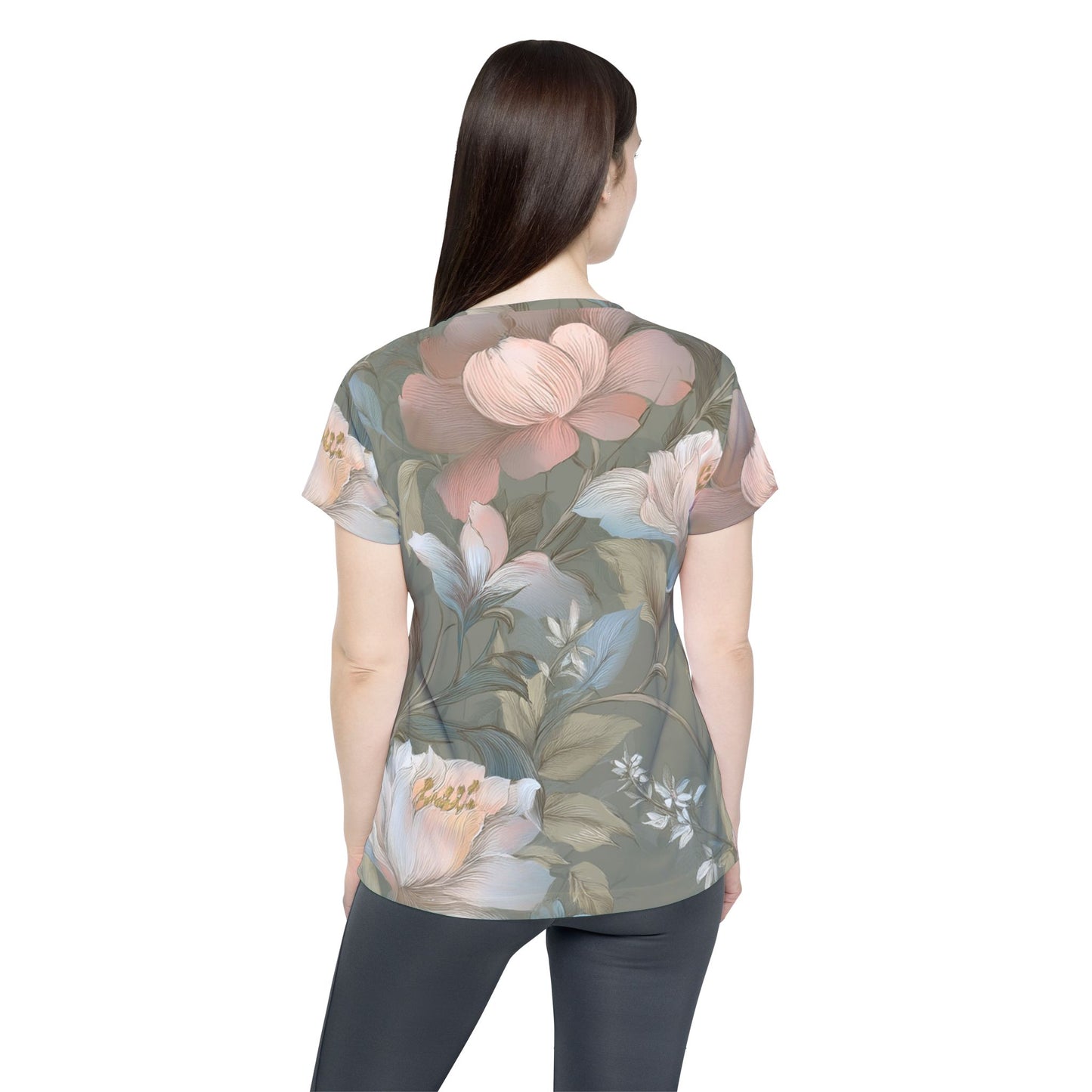 Floral Print Shirt, Shirt with Flowers