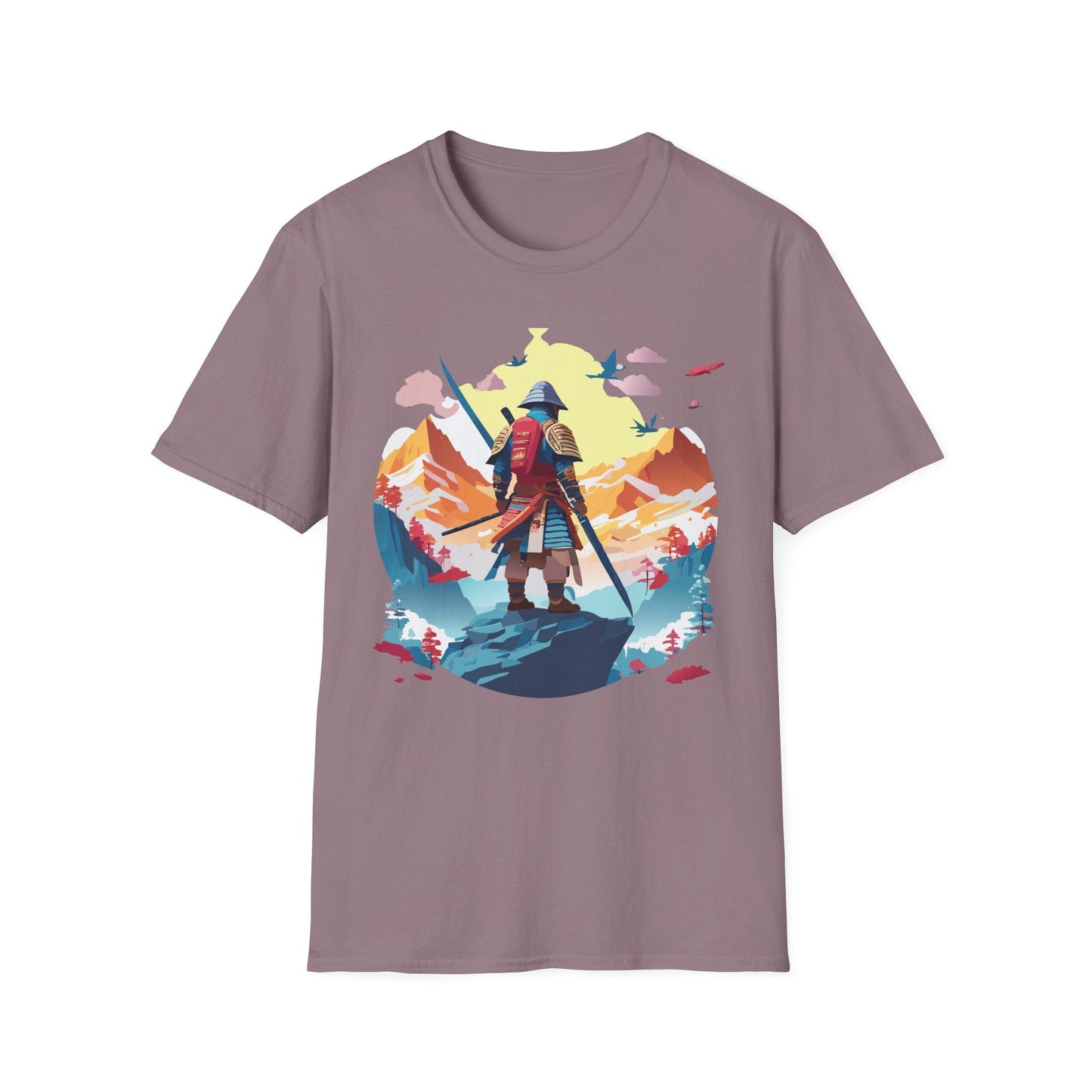 Samurai Shirt Unisex T Shirt Gildan Softstyle 64000 Cotton Tee For Everyday Comfort