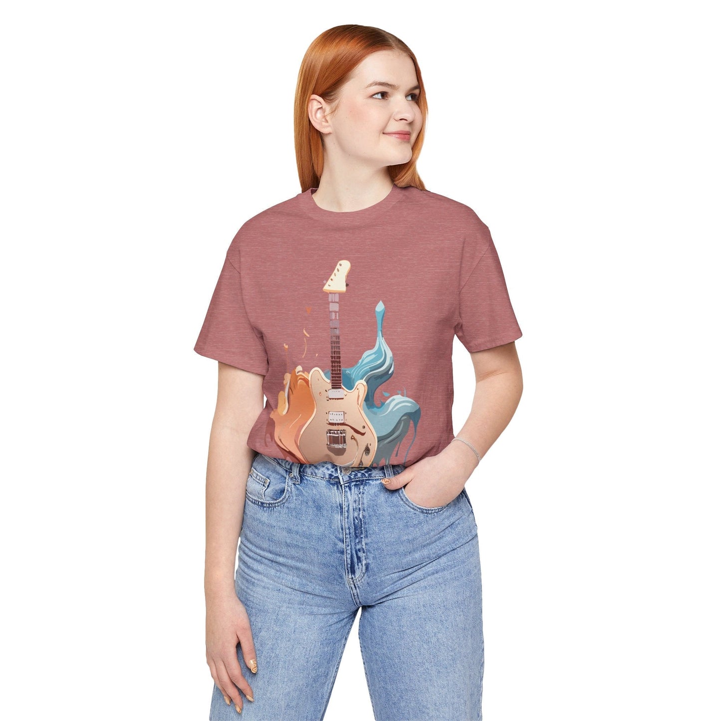 Music Graphic Tee Unisex Jersey Short Sleeve Adelpha Vintage Inspired Artwork Premium Design
