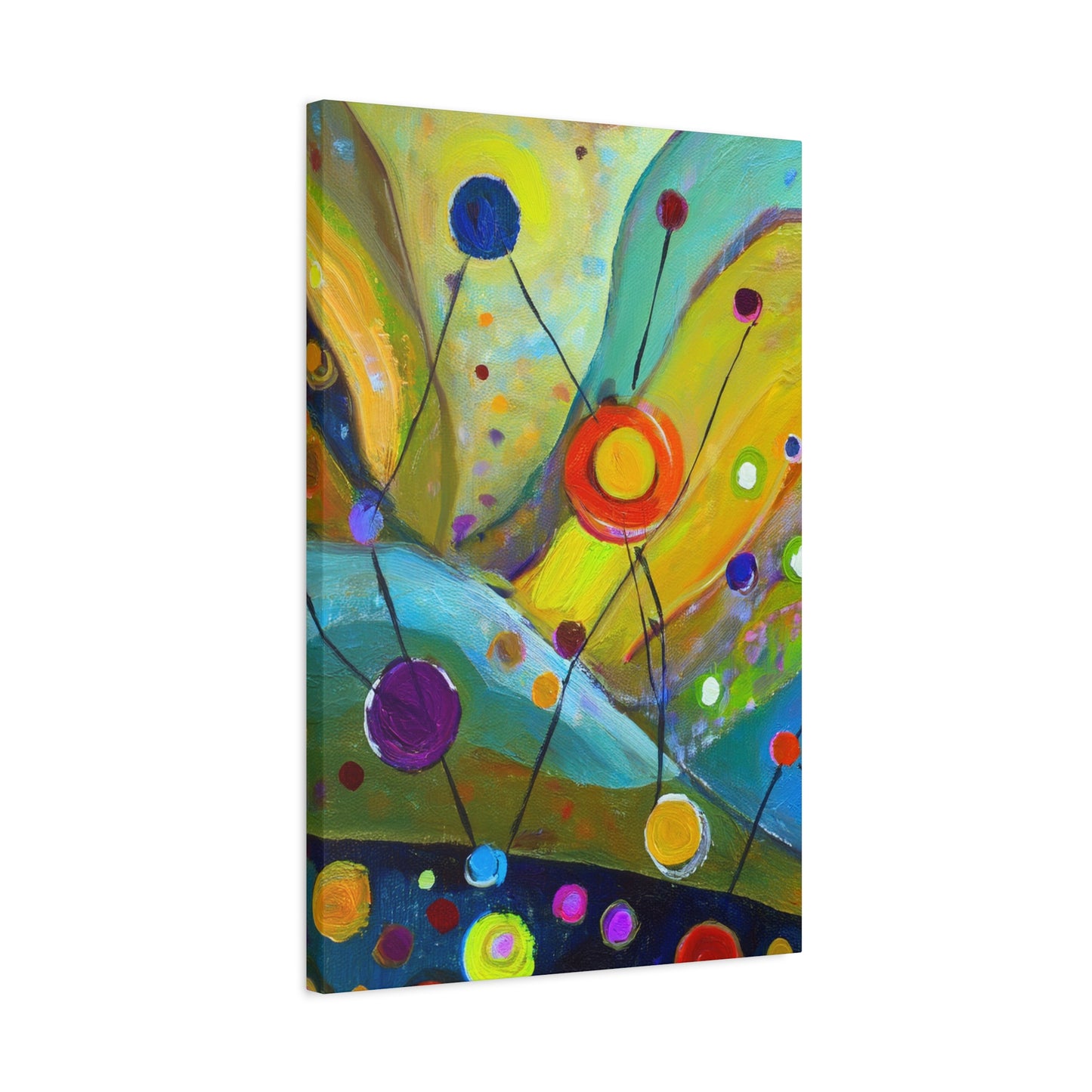 Abstract Oil Painting Print Canvas 20x24,20x30,24x30 24x32,24x36,30x40 32x48,36x48,40x60 Pine-Wood Inner Frame ABS-129