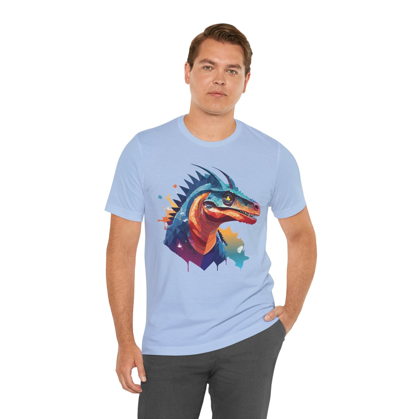 Unisex Animal Tee Shirt With Animals Art Design Wild Animals Shirt For Everyday Wear