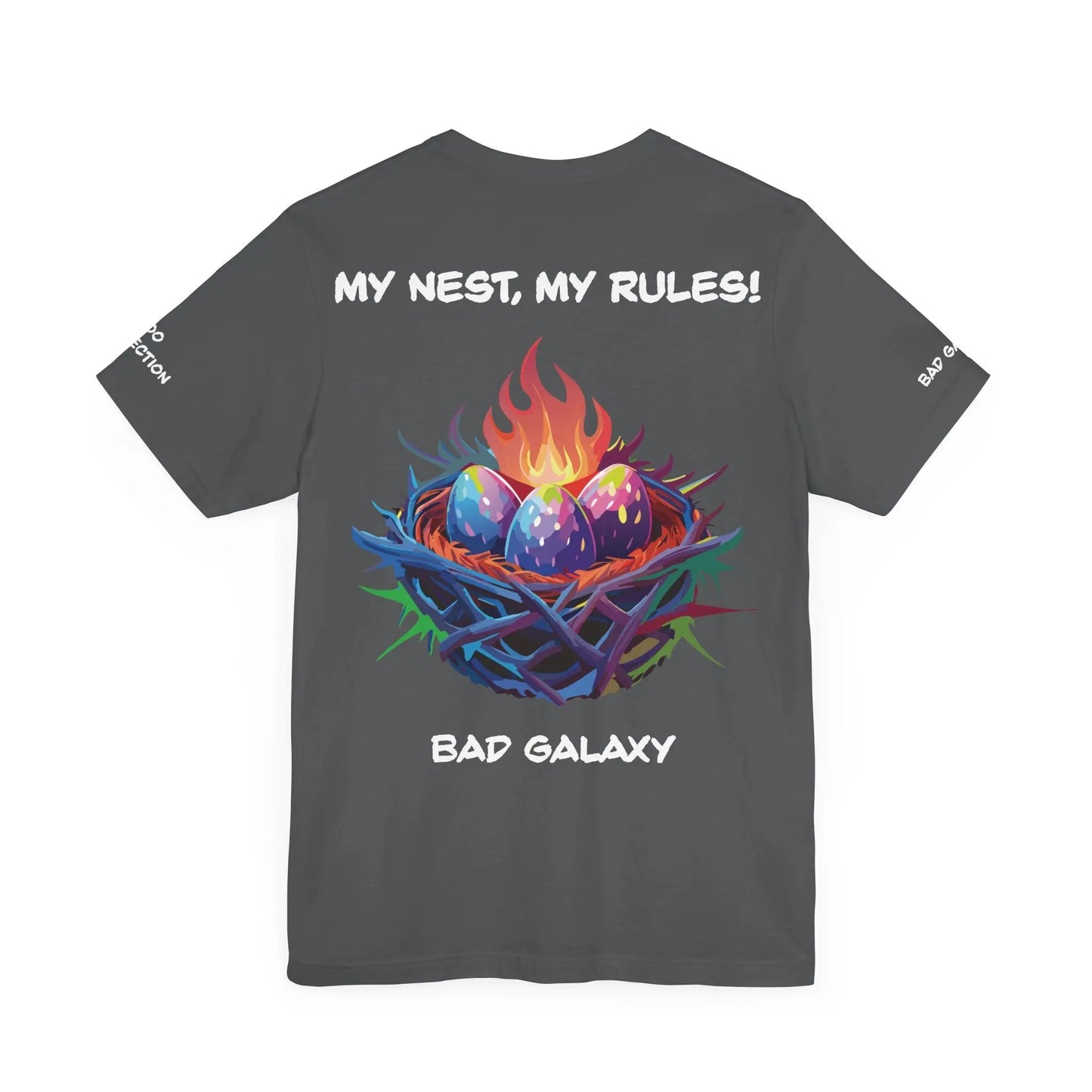 Animal T Shirt by Bad Galaxy 100 Cotton Eco Friendly Inks Made in USA Durable Stitching